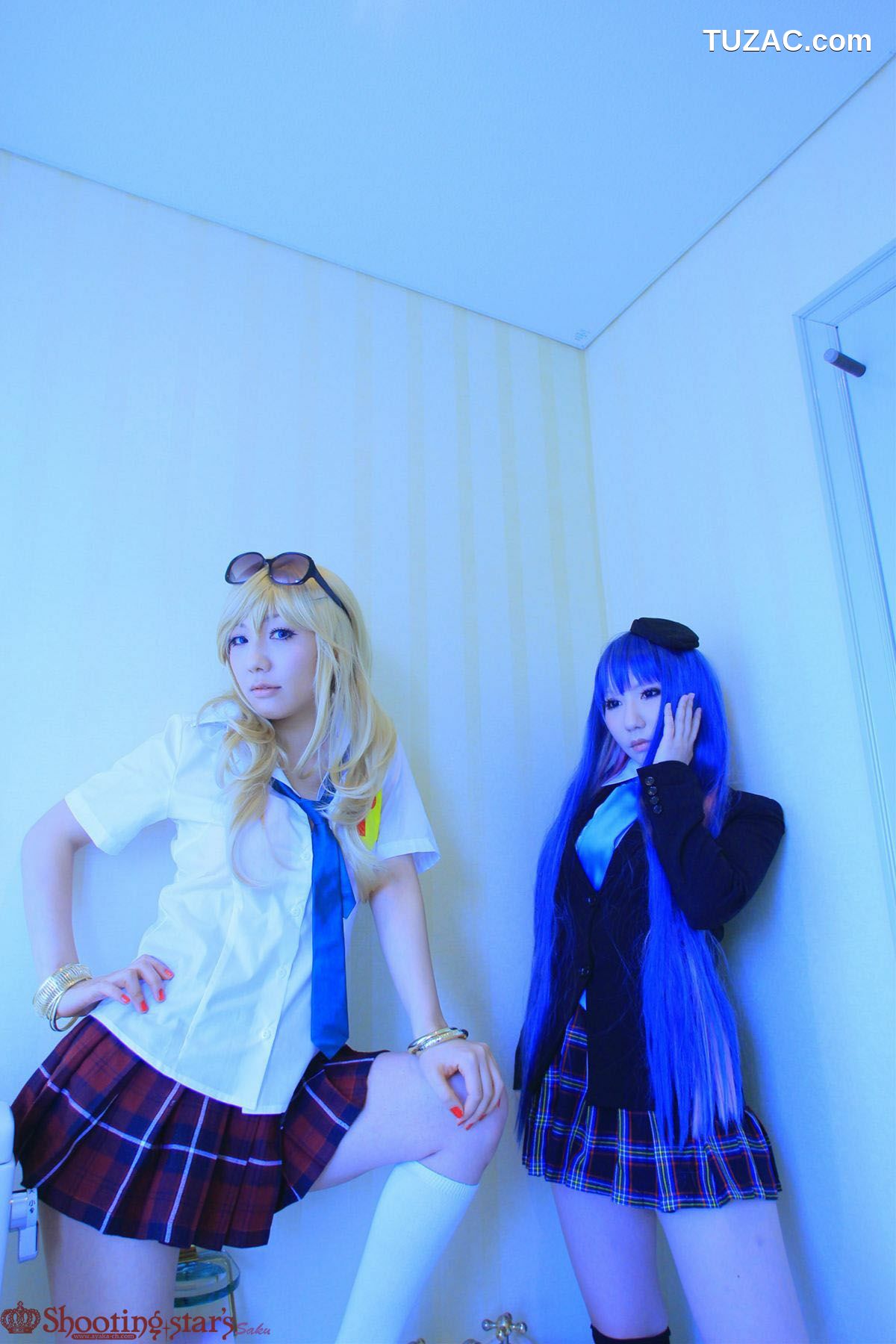 日本CosPlay_サク&amp;花邑沙希《Panty &amp; Stocking with Garterbelt》 写真集[99P]