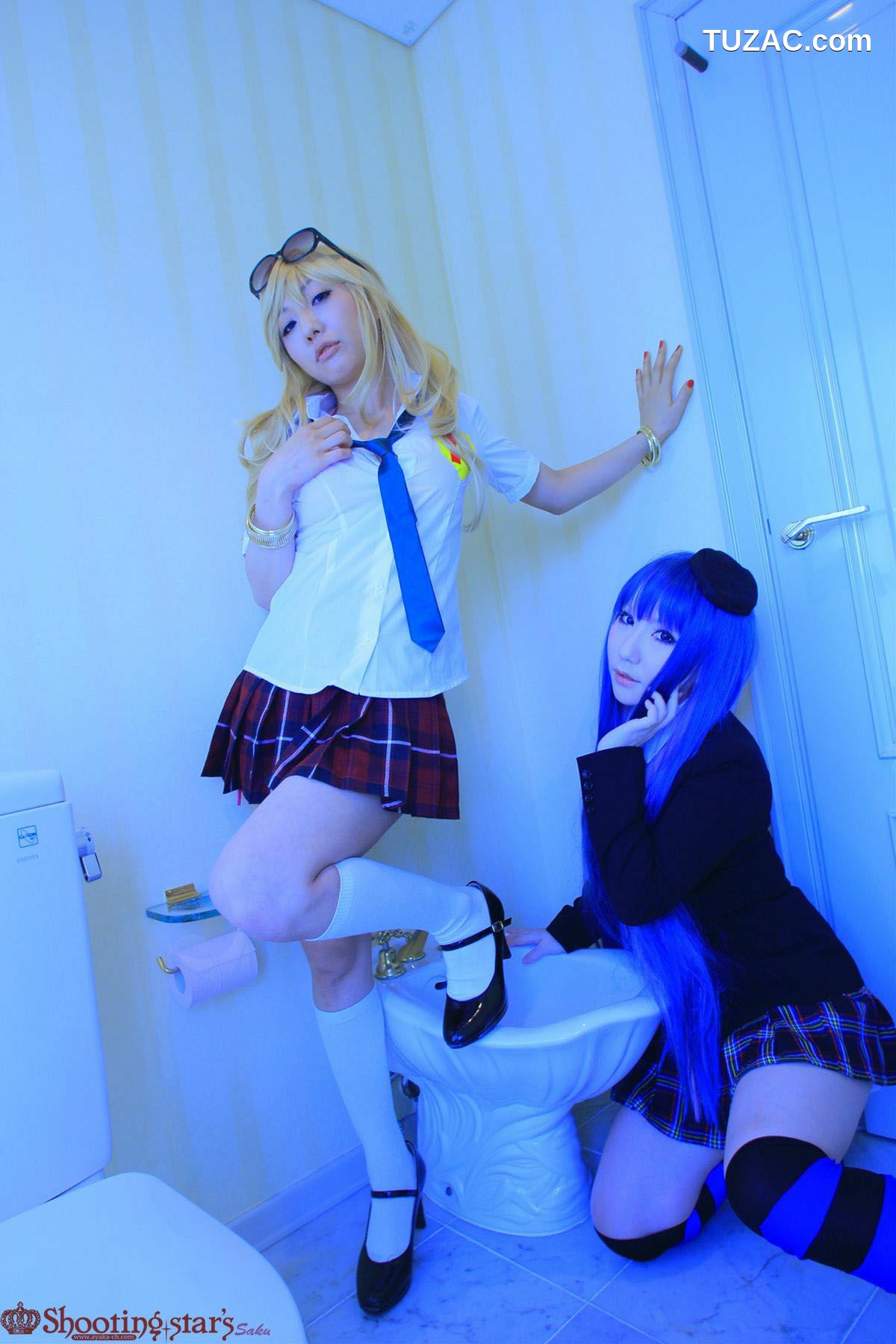 日本CosPlay_サク&amp;花邑沙希《Panty &amp; Stocking with Garterbelt》 写真集[99P]