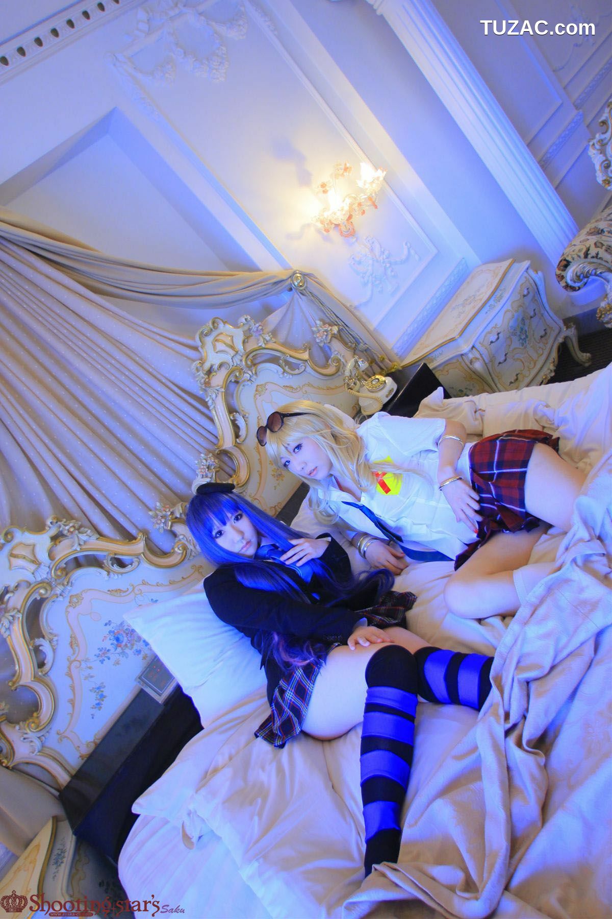 日本CosPlay_サク&amp;花邑沙希《Panty &amp; Stocking with Garterbelt》 写真集[99P]