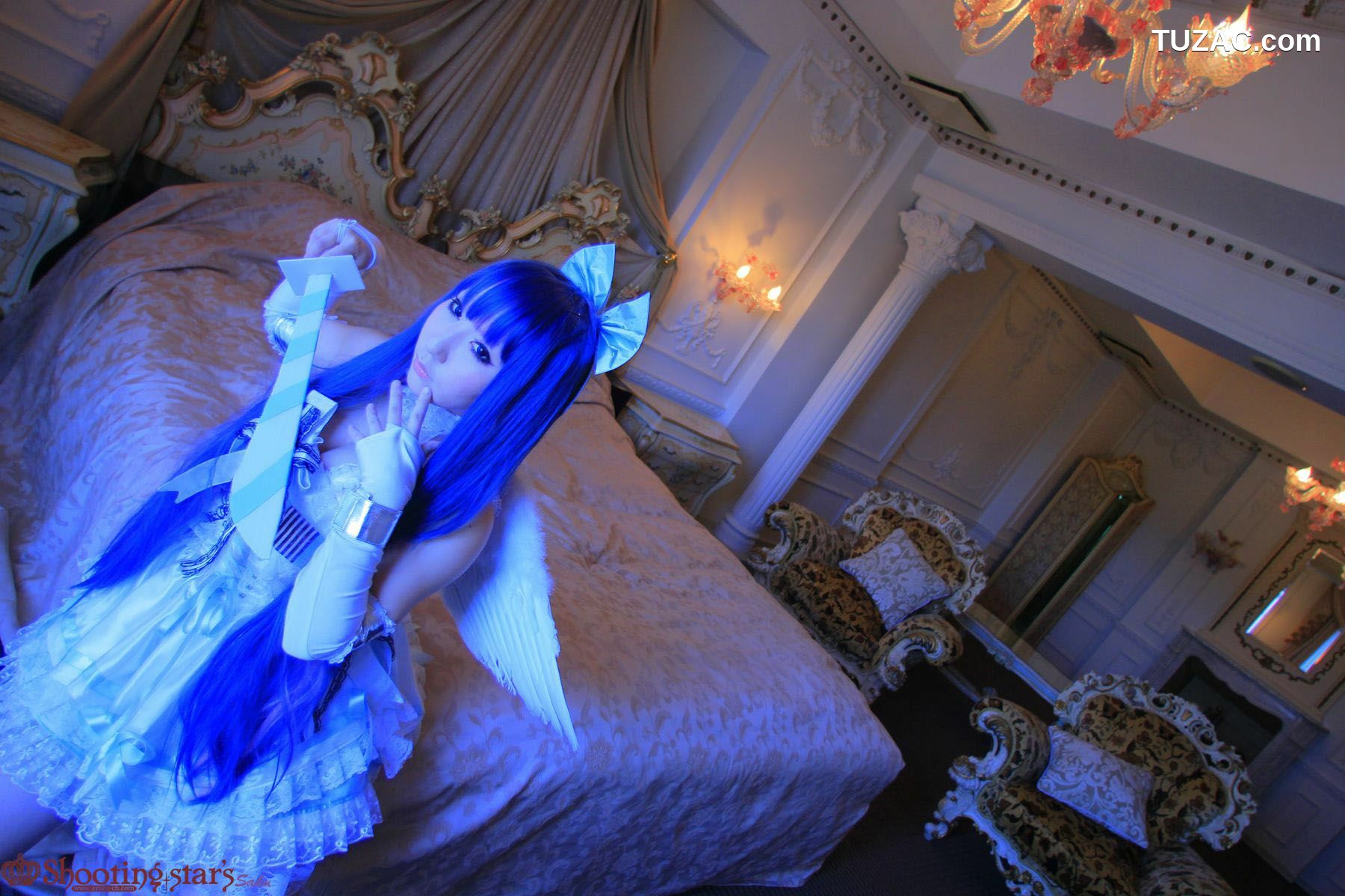 日本CosPlay_サク&amp;花邑沙希《Panty &amp; Stocking with Garterbelt》 写真集[99P]