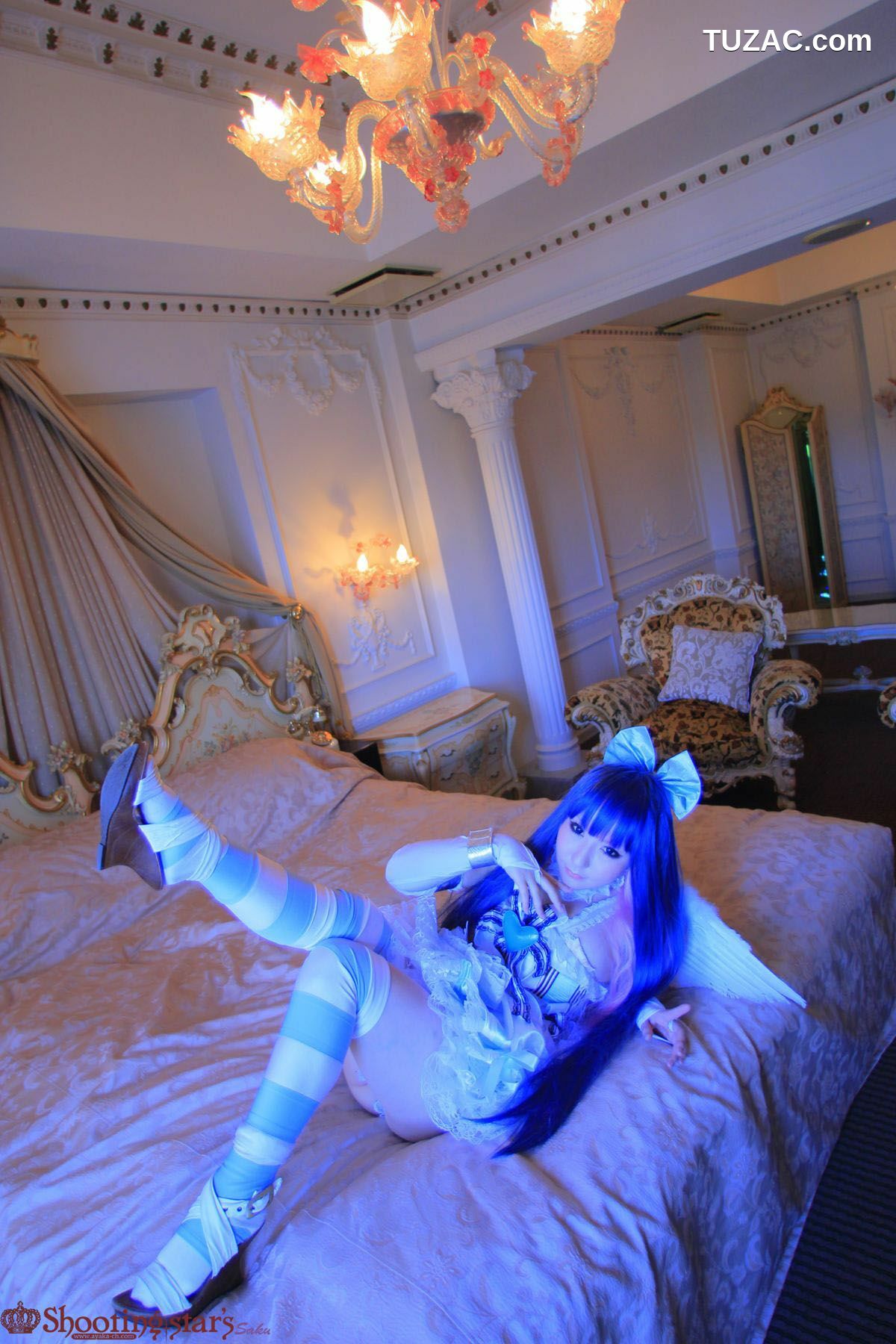 日本CosPlay_サク&amp;花邑沙希《Panty &amp; Stocking with Garterbelt》 写真集[99P]