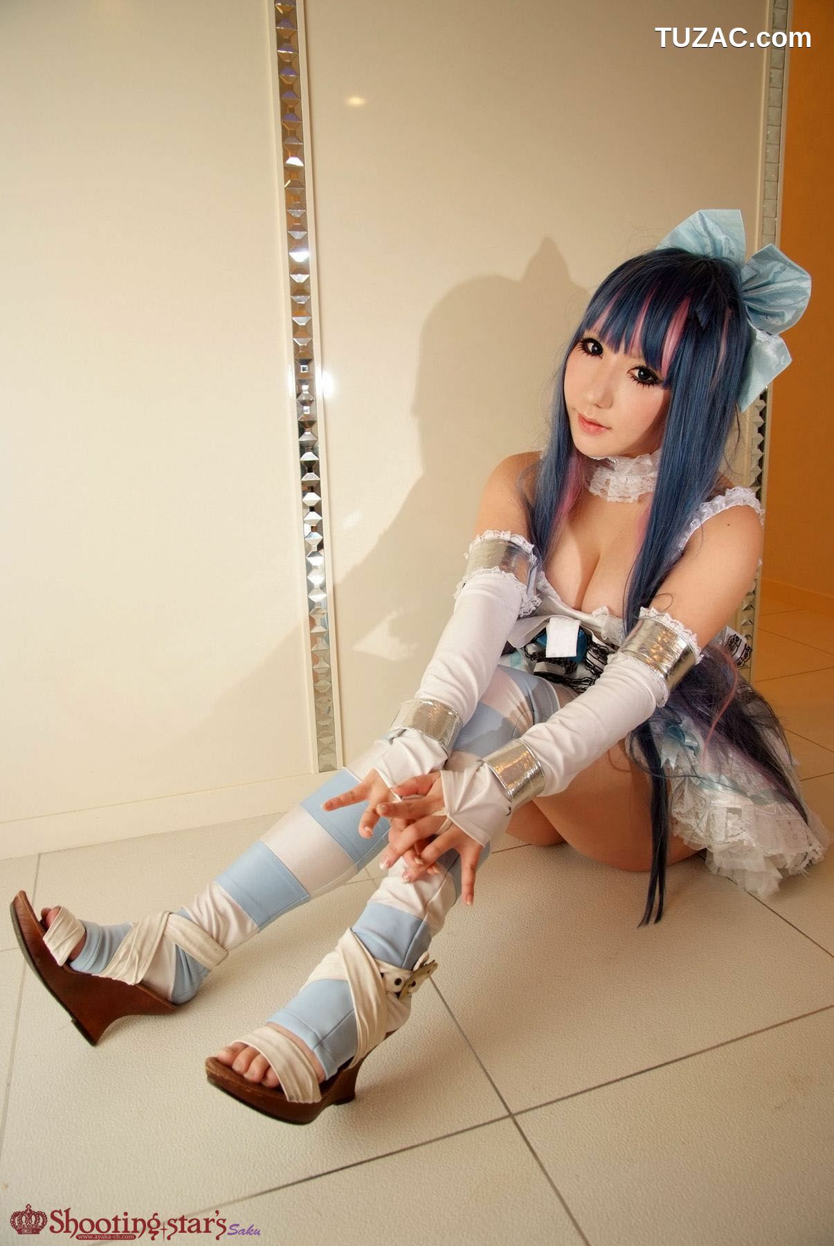 日本CosPlay_サク&amp;花邑沙希《Panty &amp; Stocking with Garterbelt》 写真集[99P]