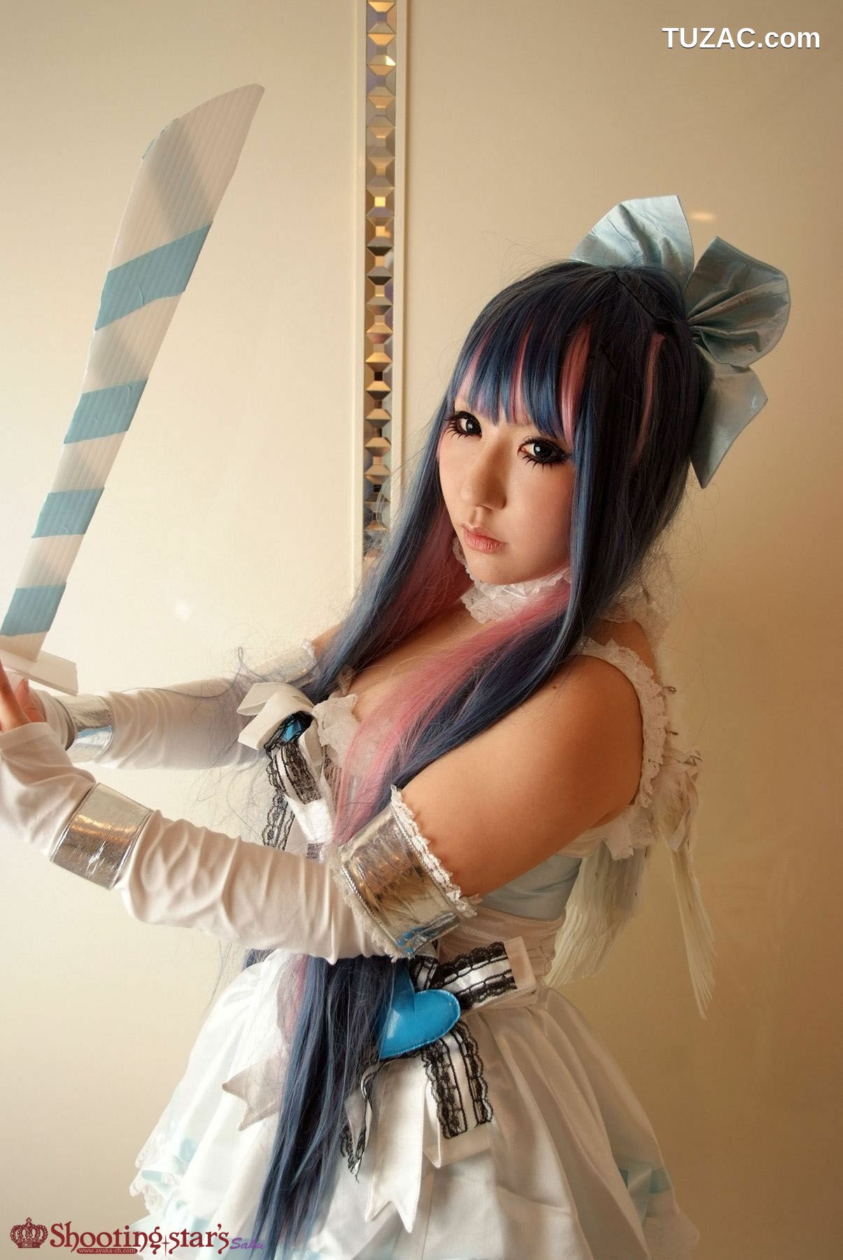 日本CosPlay_サク&amp;花邑沙希《Panty &amp; Stocking with Garterbelt》 写真集[99P]