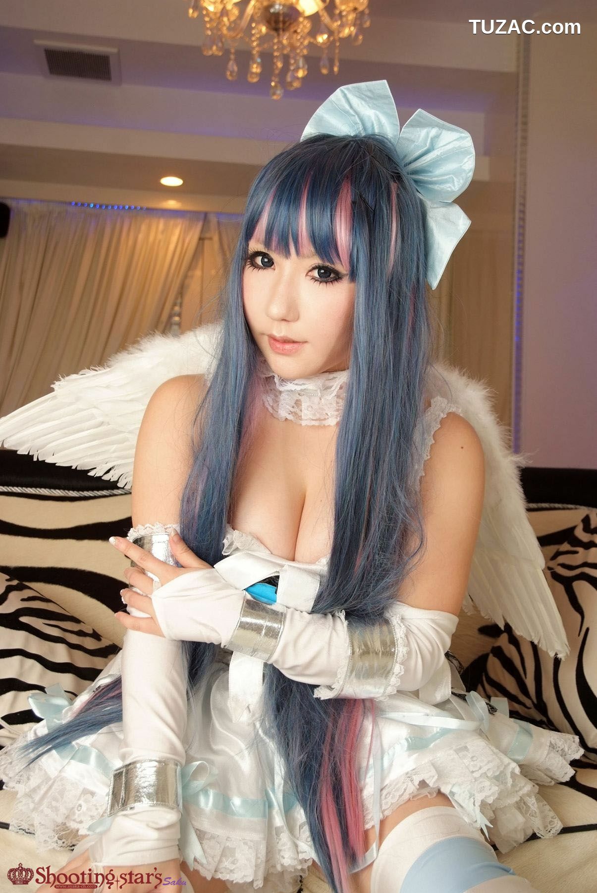 日本CosPlay_サク&amp;花邑沙希《Panty &amp; Stocking with Garterbelt》 写真集[99P]