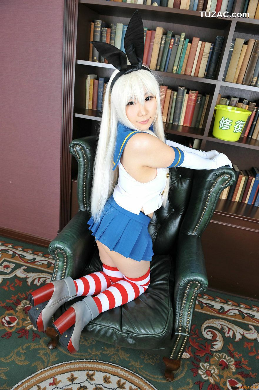 日本CosPlay_丹雫ひよ 《Petit Charm Fleur - Cancoll Simakaze》  写真集[100P]