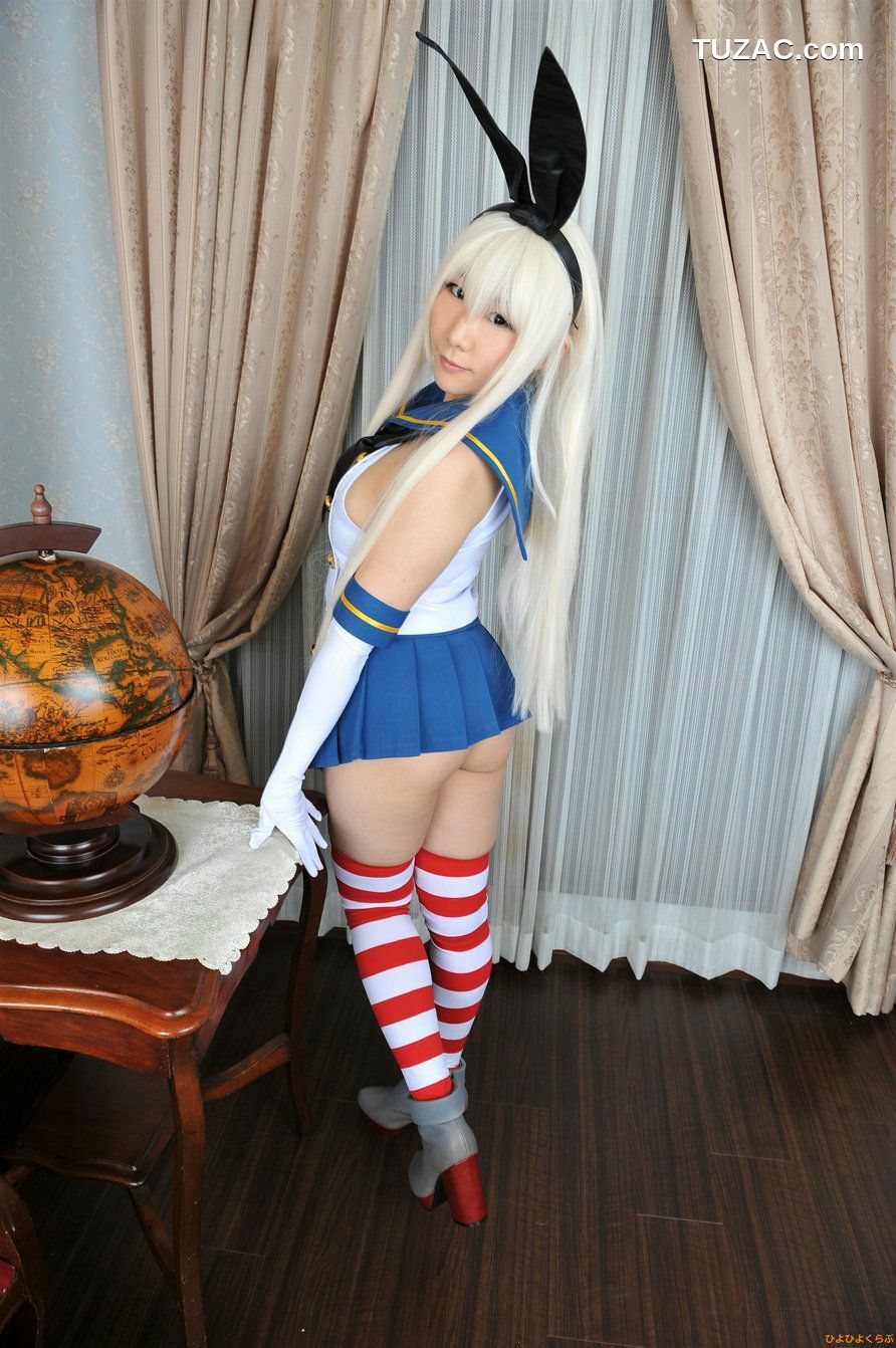 日本CosPlay_丹雫ひよ 《Petit Charm Fleur - Cancoll Simakaze》  写真集[100P]