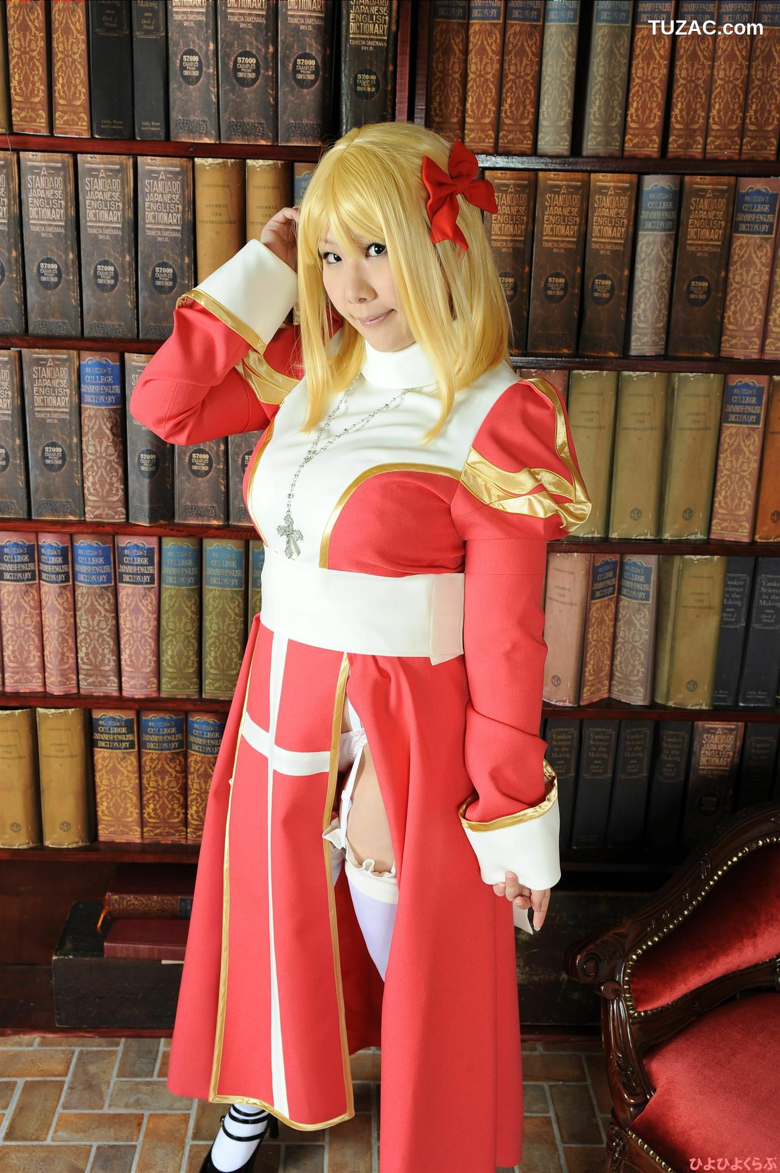 日本CosPlay_丹雫ひよ 《Ragnarok Online》High Priest  写真集[100P]