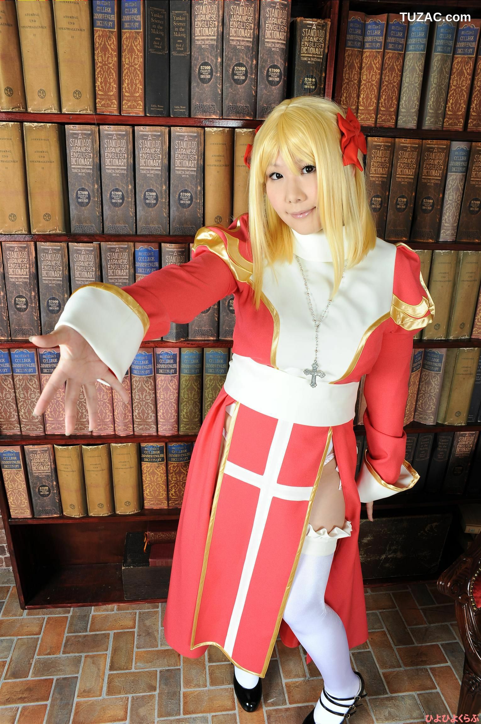日本CosPlay_丹雫ひよ 《Ragnarok Online》High Priest  写真集[100P]