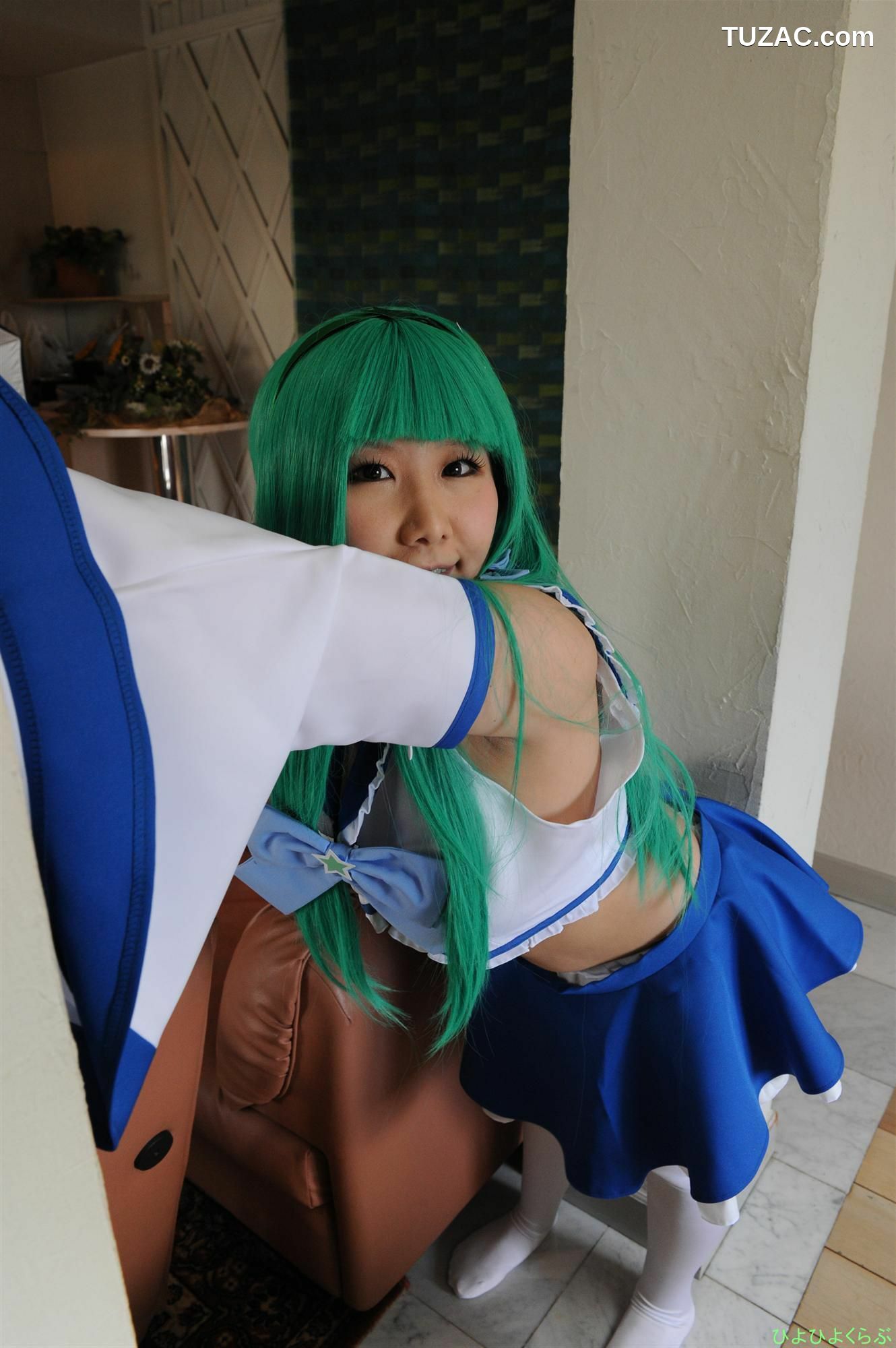 日本CosPlay_丹雫ひよ 《Touhou Project》Kochiya Sanae まじかるさなえちゃん  写真集[55P]