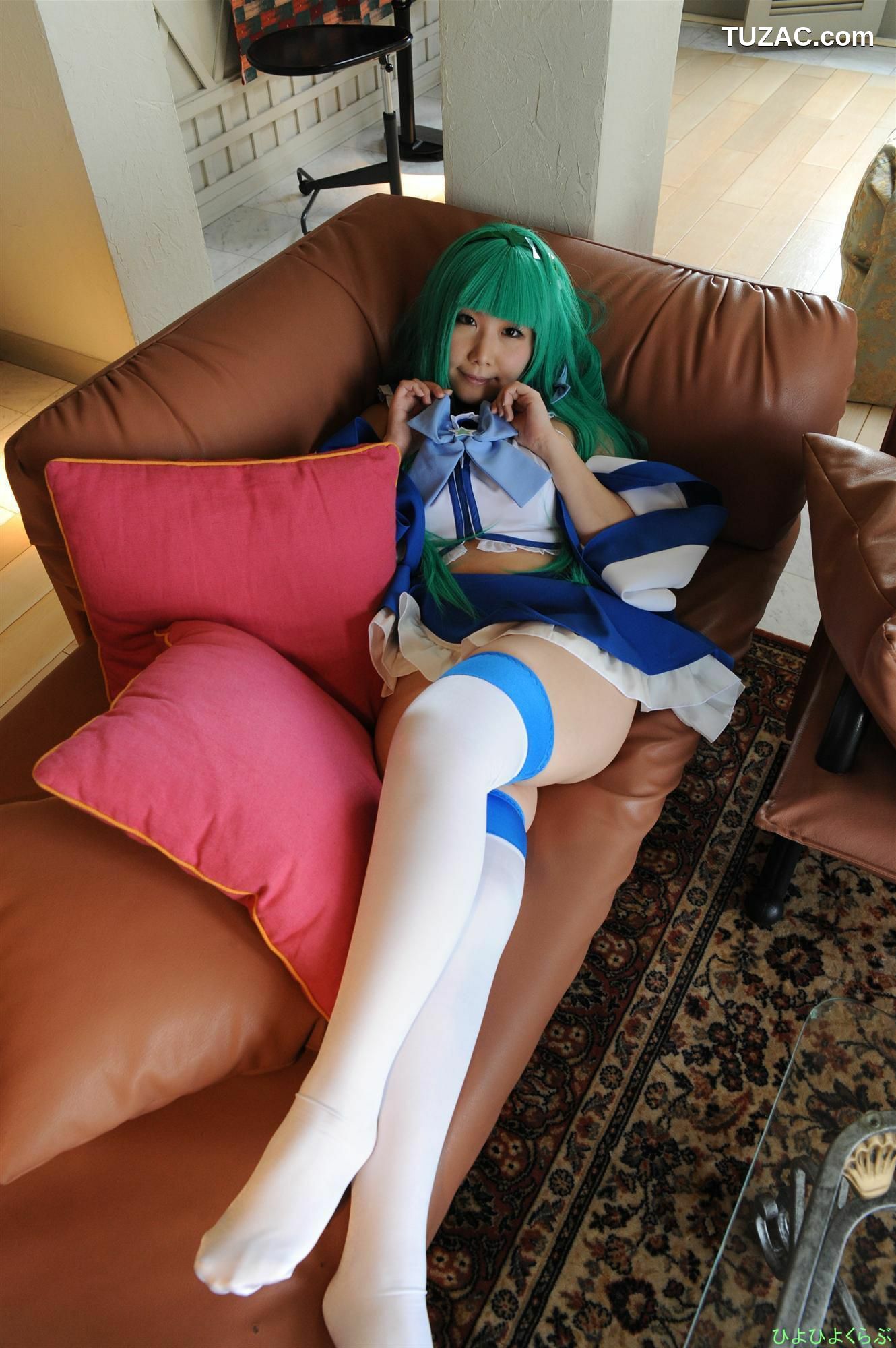 日本CosPlay_丹雫ひよ 《Touhou Project》Kochiya Sanae まじかるさなえちゃん  写真集[55P]