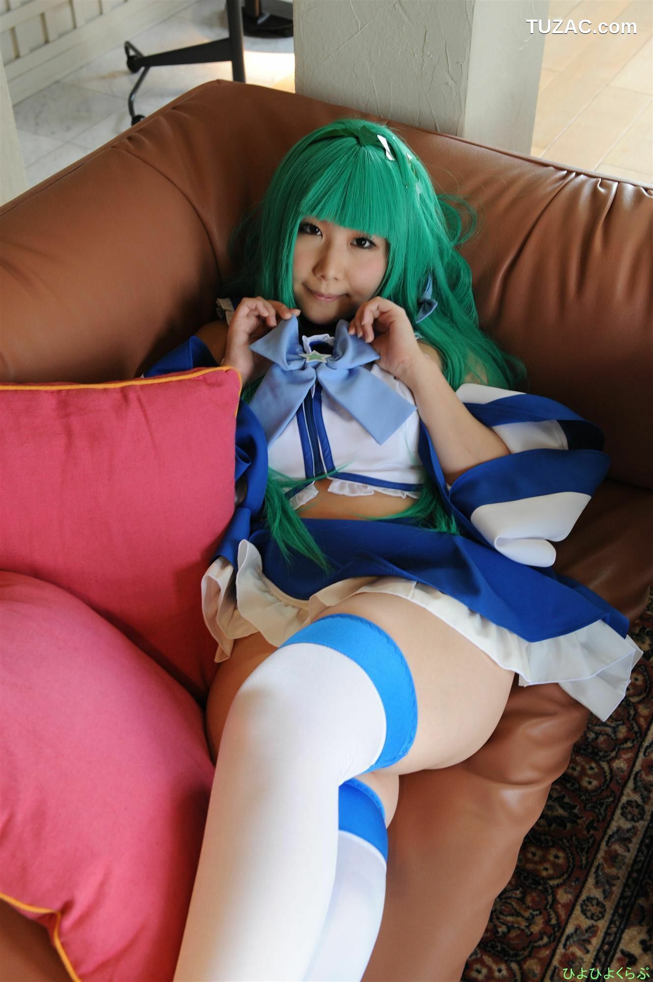 日本CosPlay_丹雫ひよ 《Touhou Project》Kochiya Sanae まじかるさなえちゃん  写真集[55P]