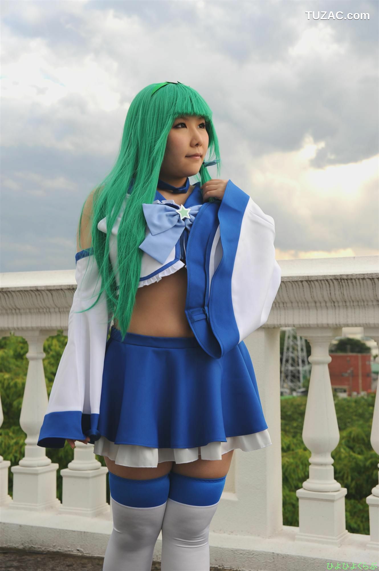 日本CosPlay_丹雫ひよ 《Touhou Project》Kochiya Sanae まじかるさなえちゃん  写真集[55P]