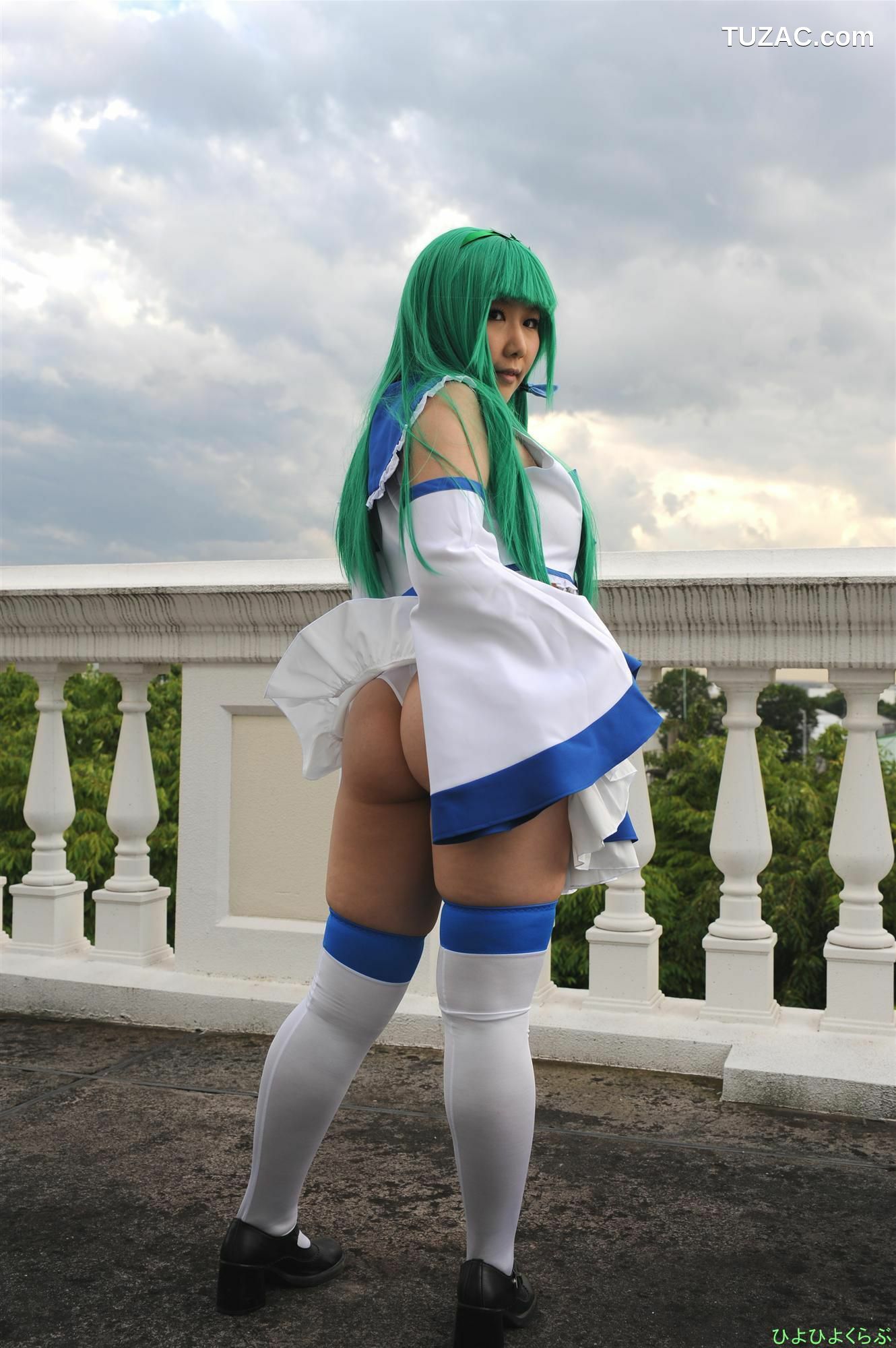 日本CosPlay_丹雫ひよ 《Touhou Project》Kochiya Sanae まじかるさなえちゃん  写真集[55P]