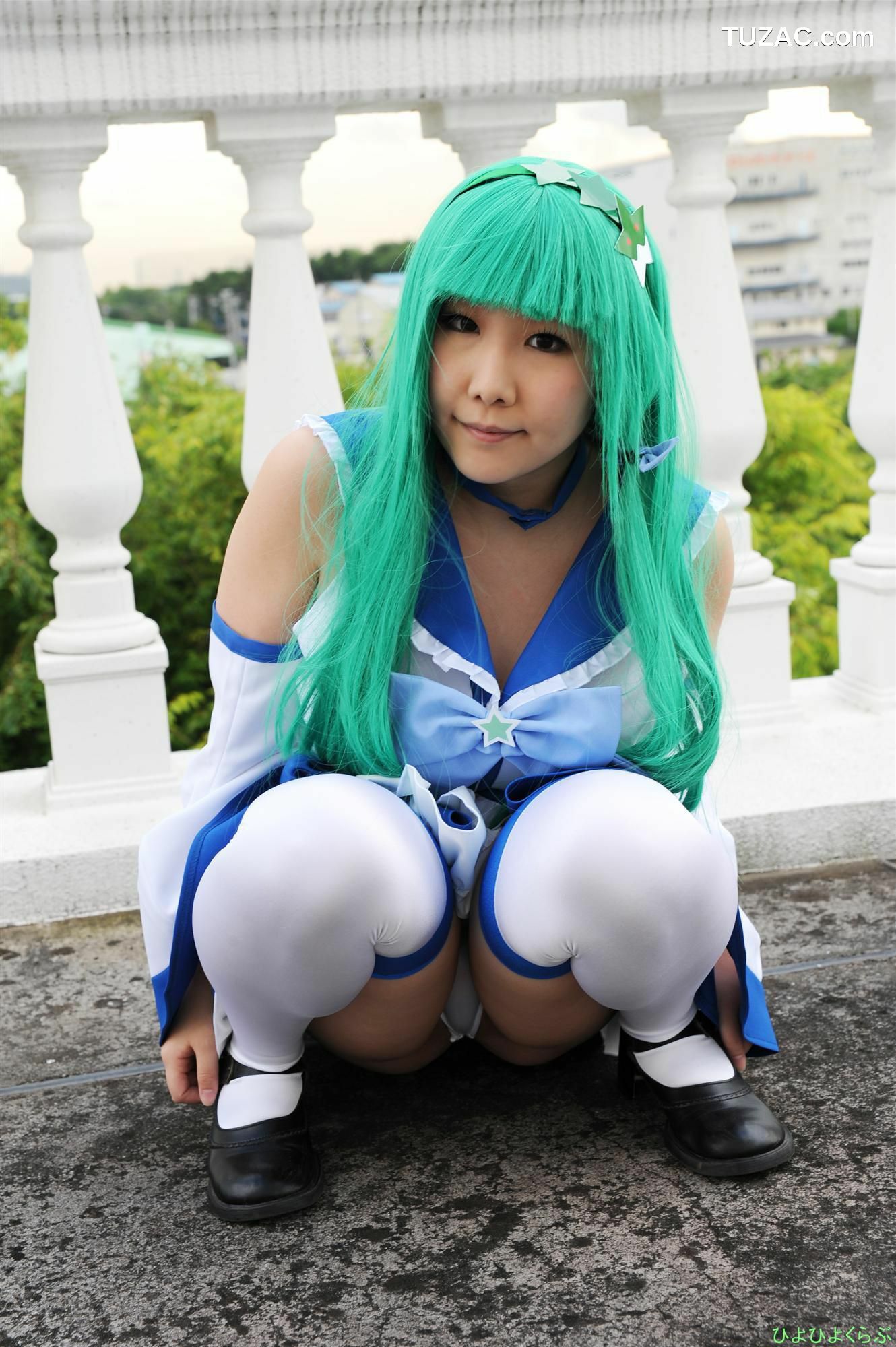 日本CosPlay_丹雫ひよ 《Touhou Project》Kochiya Sanae まじかるさなえちゃん  写真集[55P]