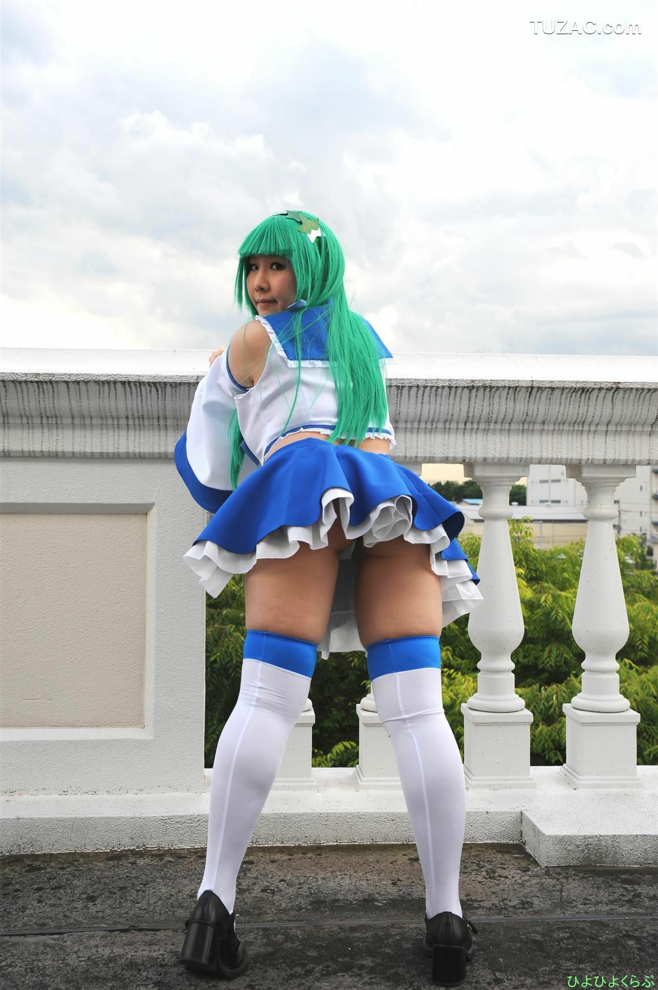 日本CosPlay_丹雫ひよ 《Touhou Project》Kochiya Sanae まじかるさなえちゃん  写真集[55P]