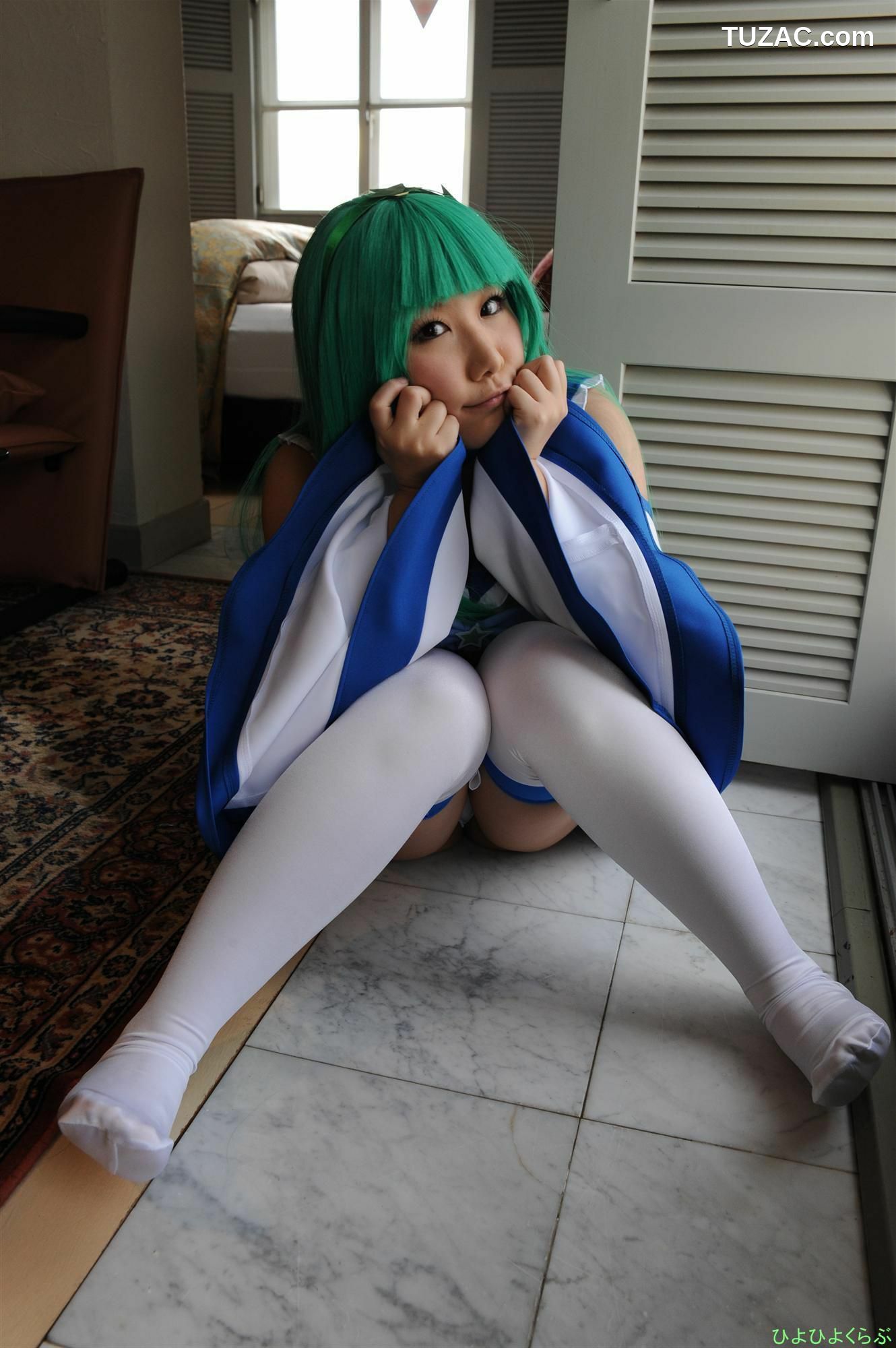 日本CosPlay_丹雫ひよ 《Touhou Project》Kochiya Sanae まじかるさなえちゃん  写真集[55P]