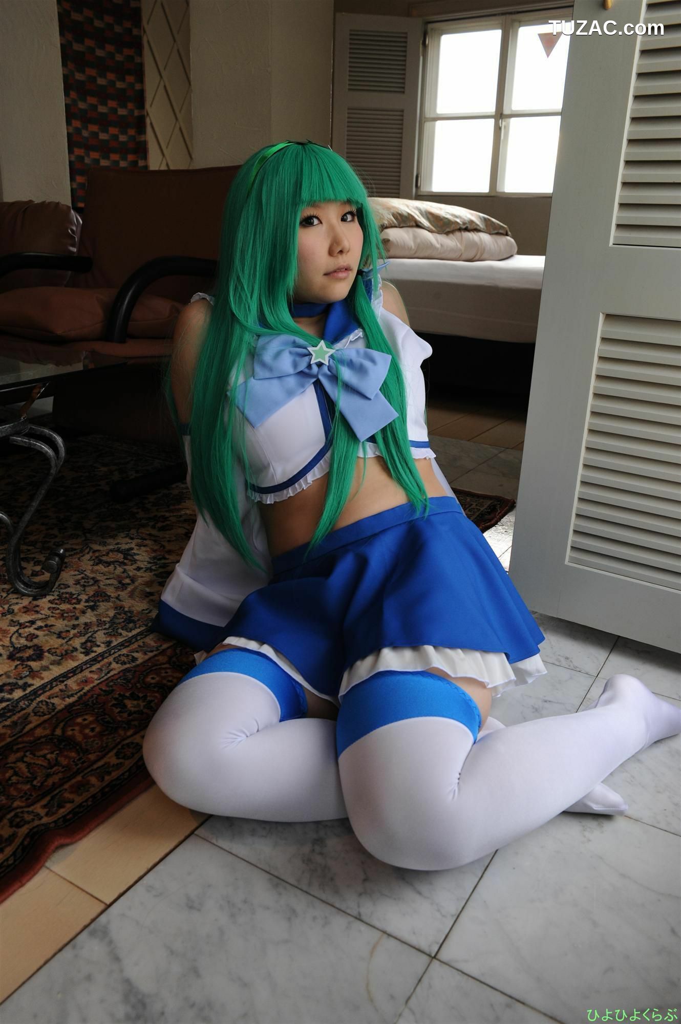 日本CosPlay_丹雫ひよ 《Touhou Project》Kochiya Sanae まじかるさなえちゃん  写真集[55P]