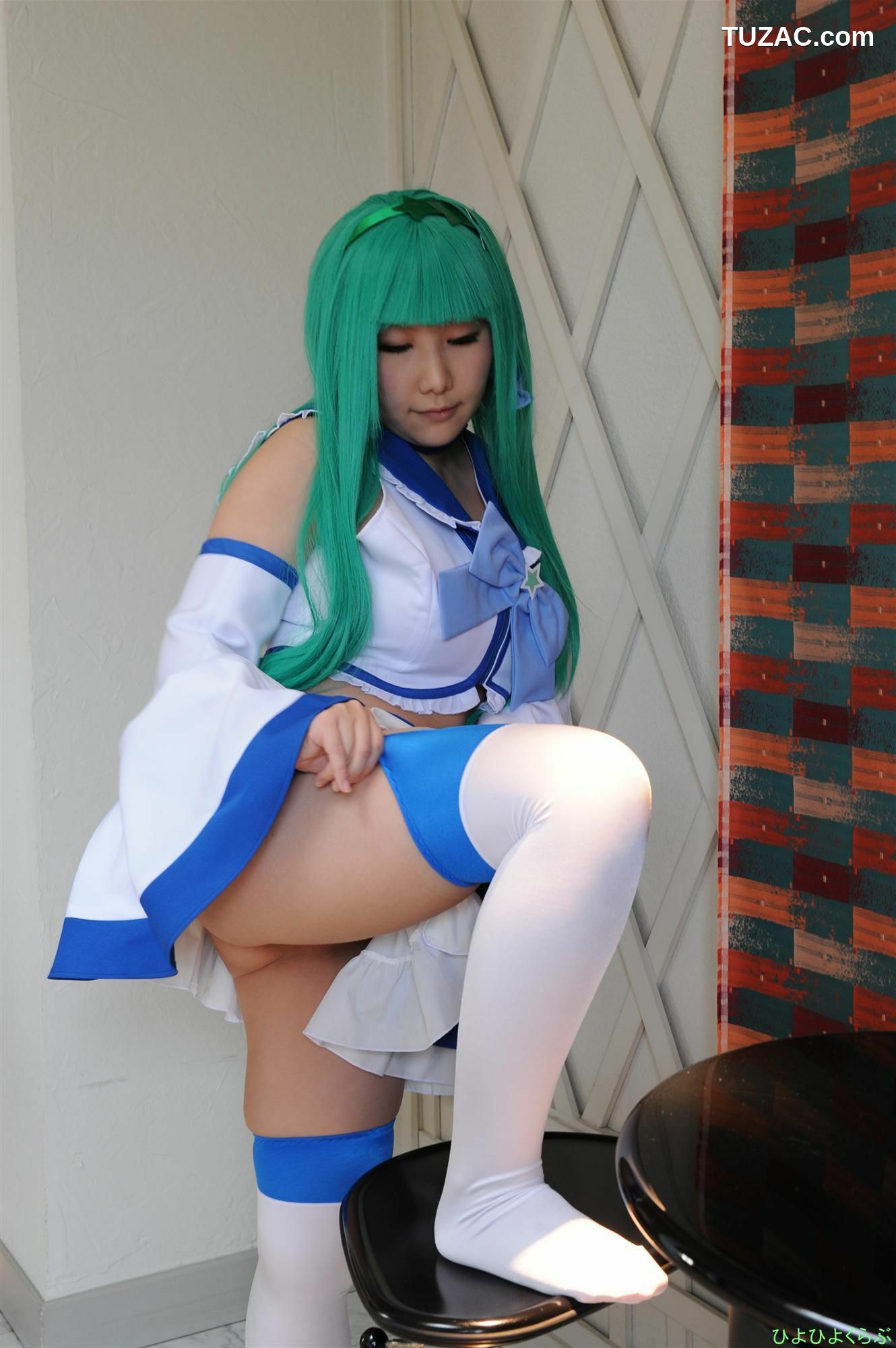 日本CosPlay_丹雫ひよ 《Touhou Project》Kochiya Sanae まじかるさなえちゃん  写真集[55P]