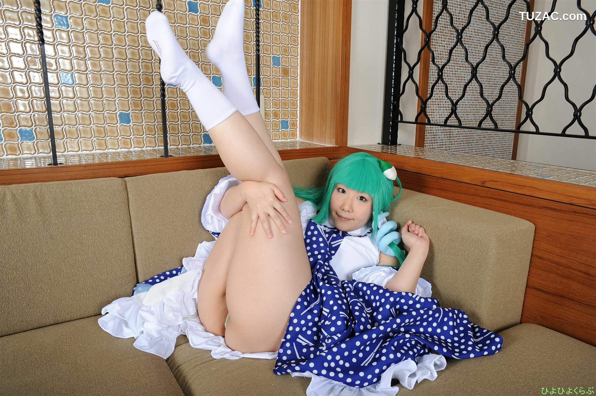 日本CosPlay_丹雫ひよ 《Touhou Project》Kochiya Sanae 早苗ちゃん  写真集[100P]