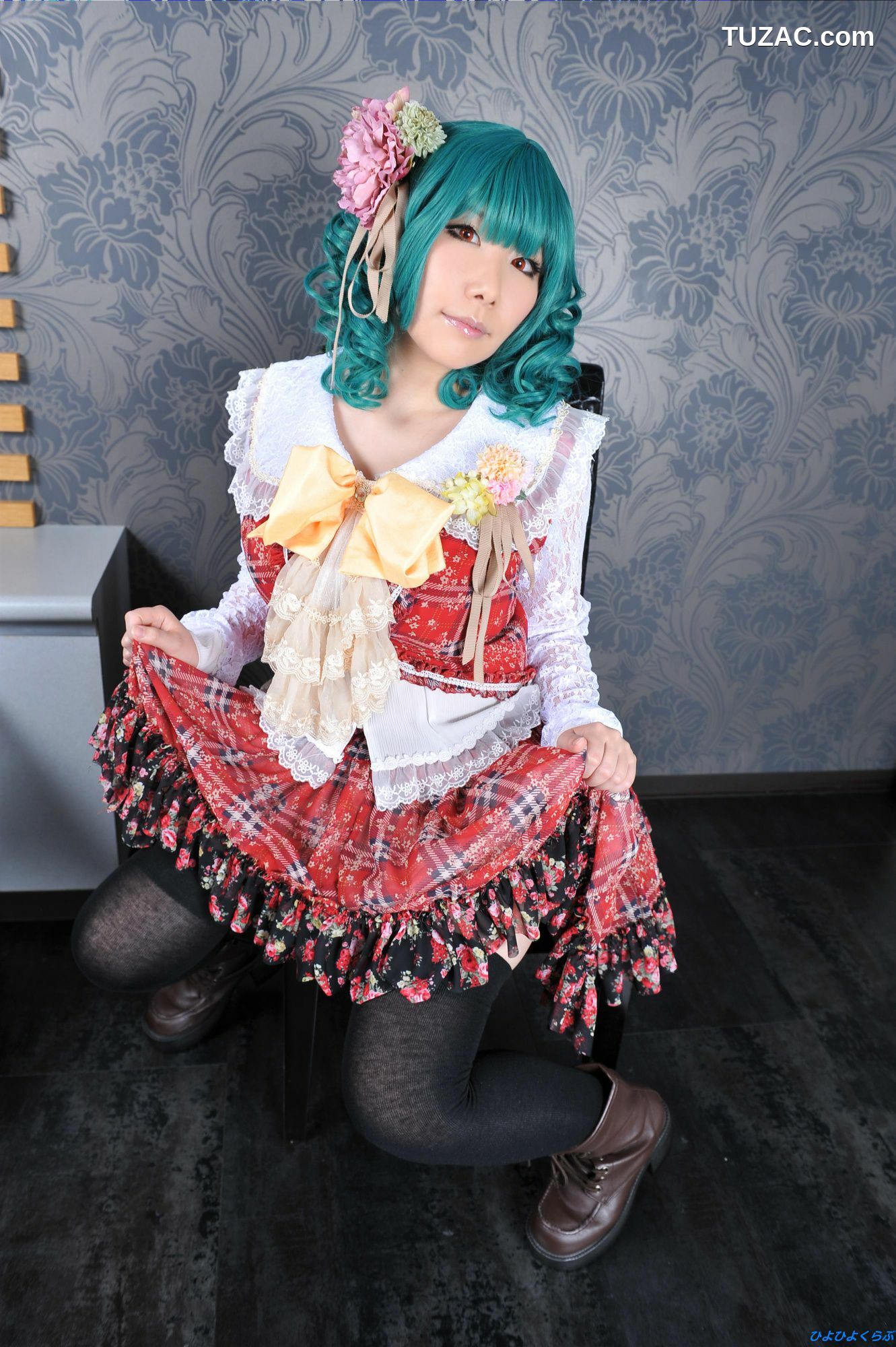 日本CosPlay_丹雫ひよ 《東方Project》Kazami Yuka(風見幽香)  写真集[92P]