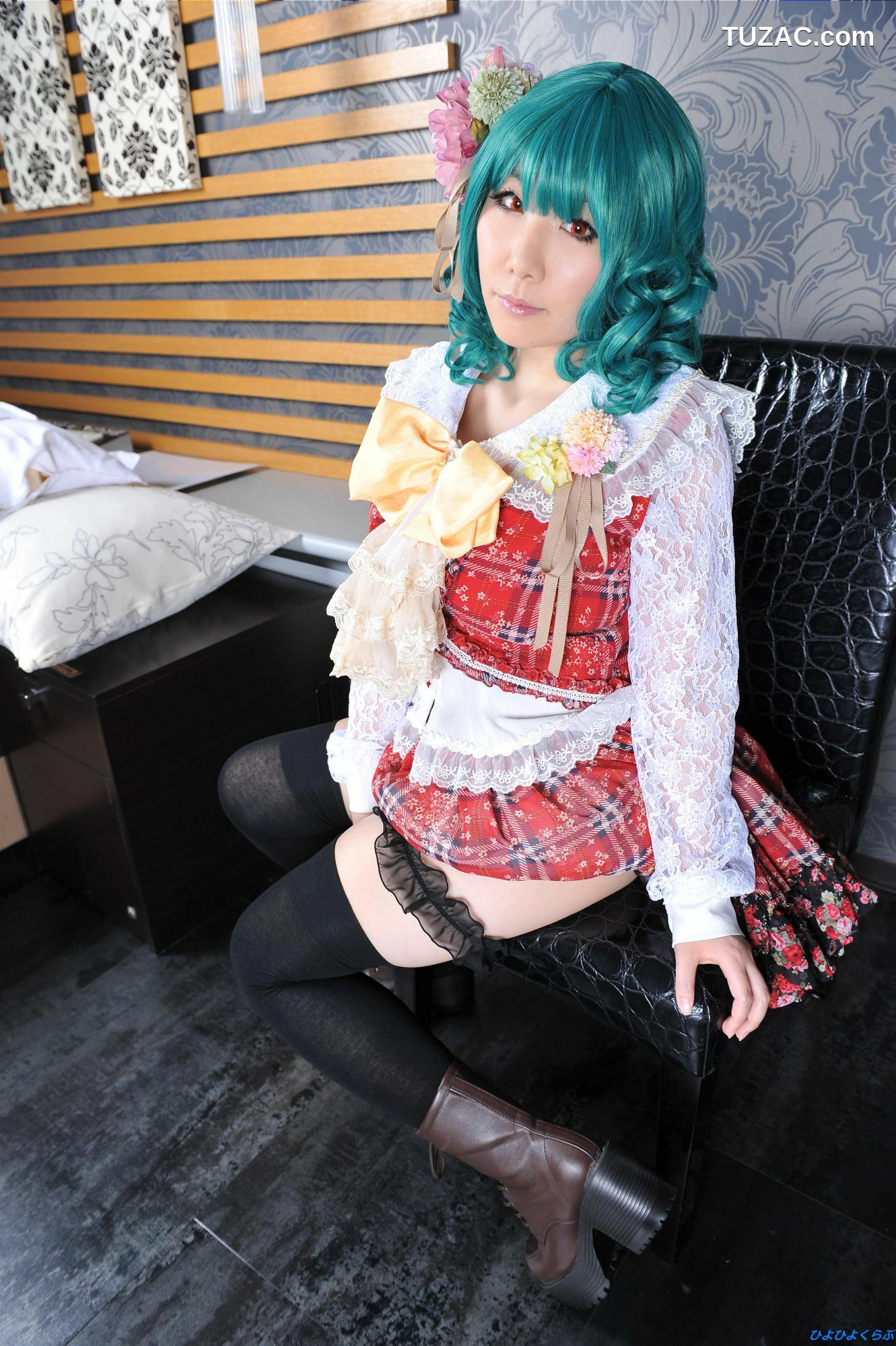 日本CosPlay_丹雫ひよ 《東方Project》Kazami Yuka(風見幽香)  写真集[92P]