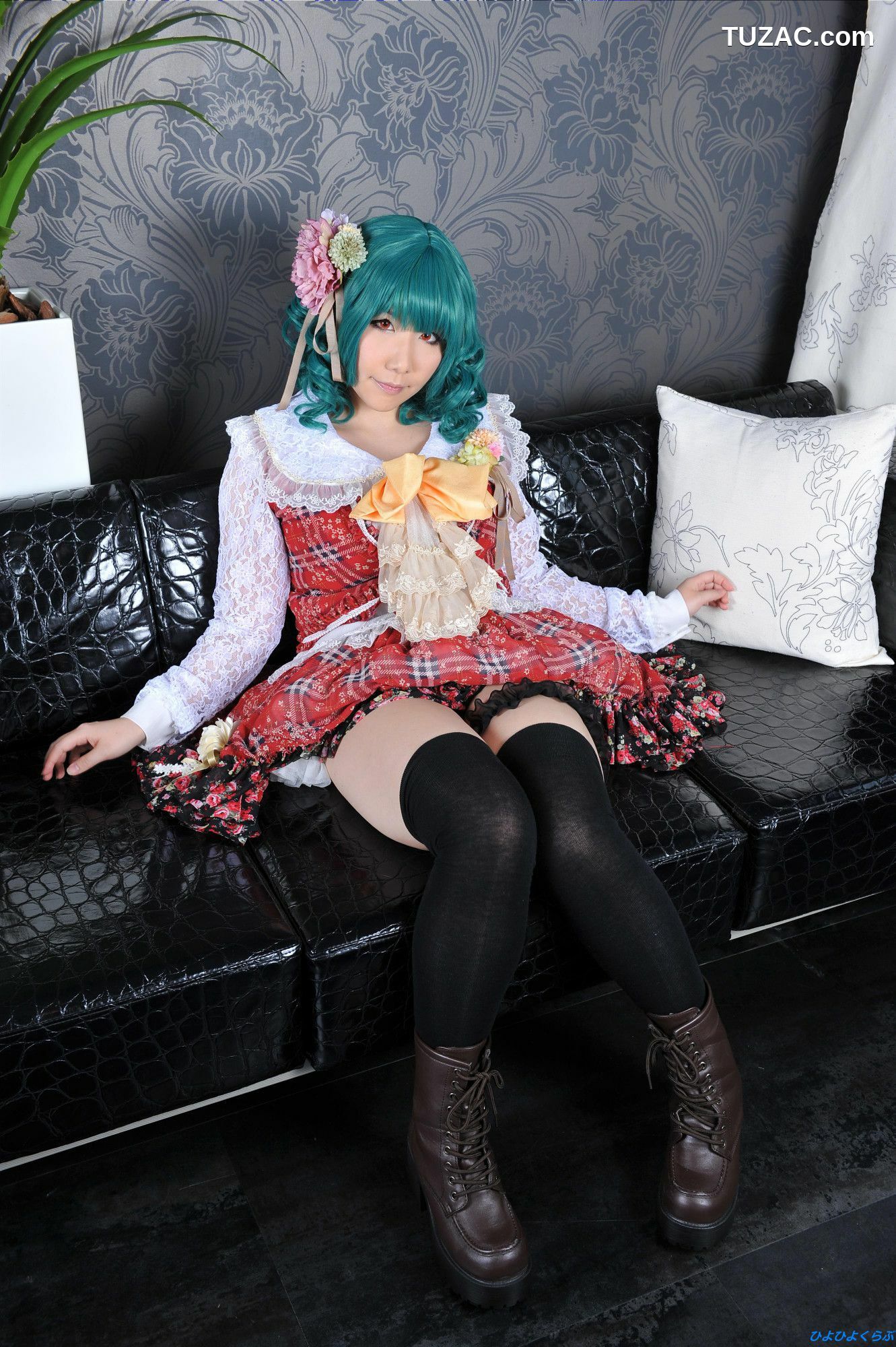 日本CosPlay_丹雫ひよ 《東方Project》Kazami Yuka(風見幽香)  写真集[92P]