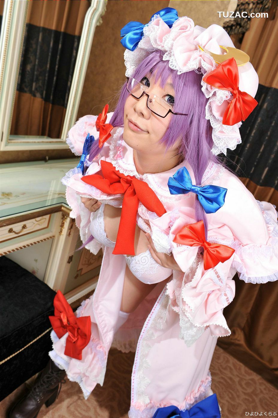 日本CosPlay_丹雫ひよ 《東方Project》Patchouli Knowledge  写真集[85P]