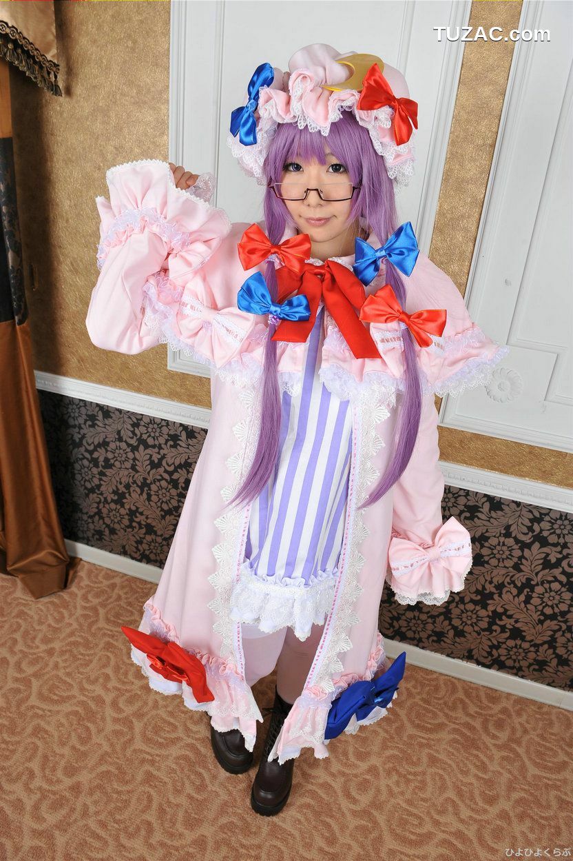 日本CosPlay_丹雫ひよ 《東方Project》Patchouli Knowledge  写真集[85P]