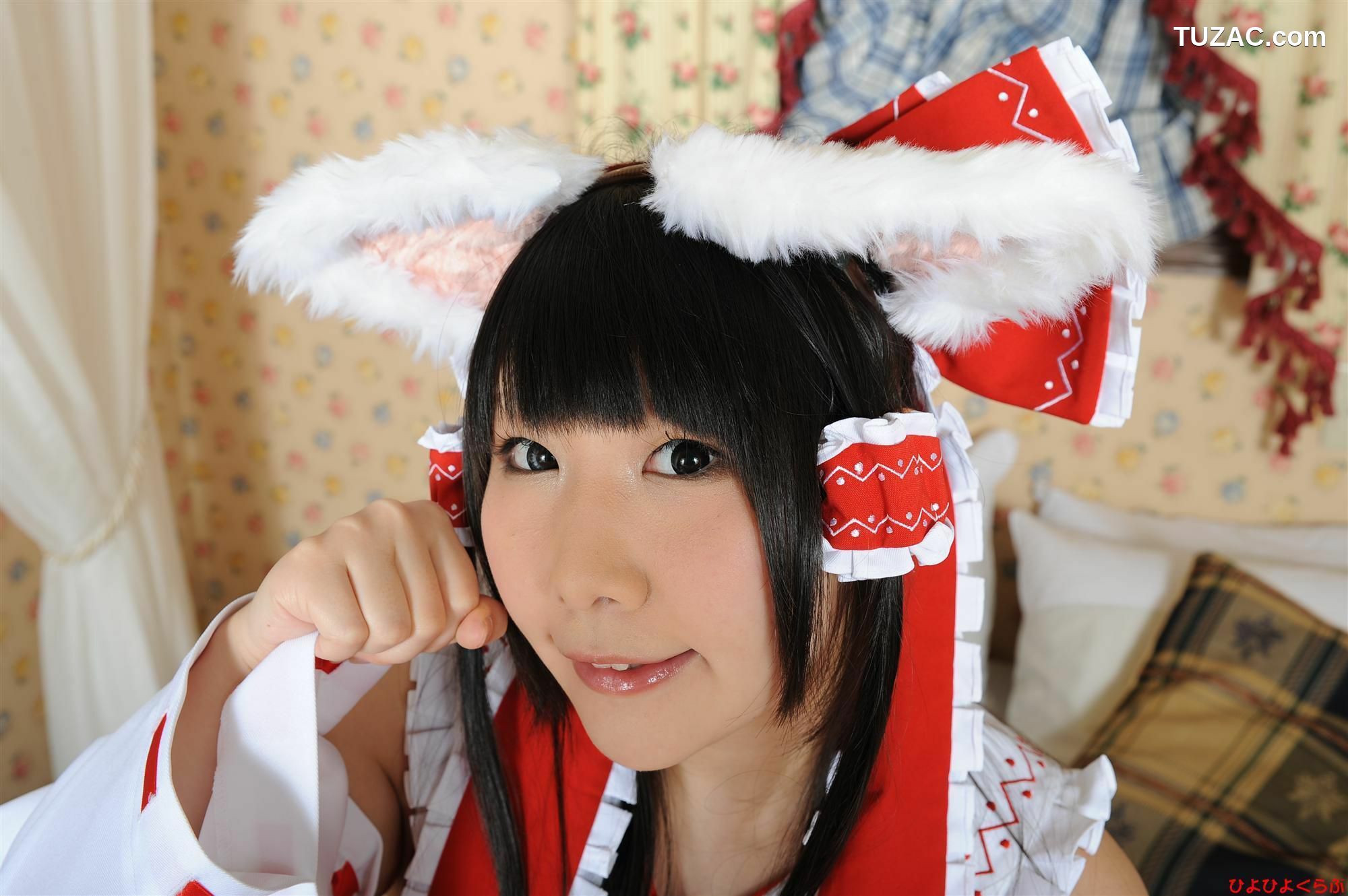 日本CosPlay_丹雫ひよ《東方Project》博麗霊夢  写真集[100P]