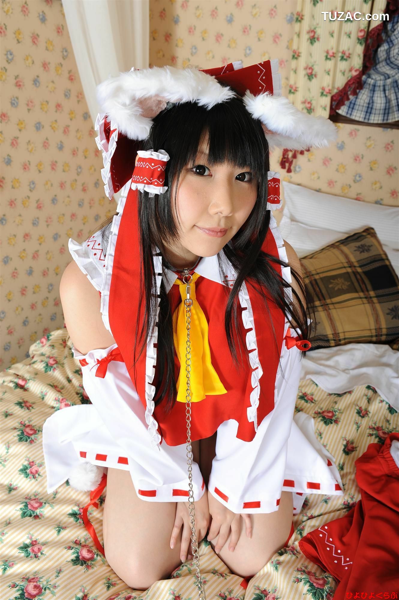 日本CosPlay_丹雫ひよ《東方Project》博麗霊夢  写真集[100P]