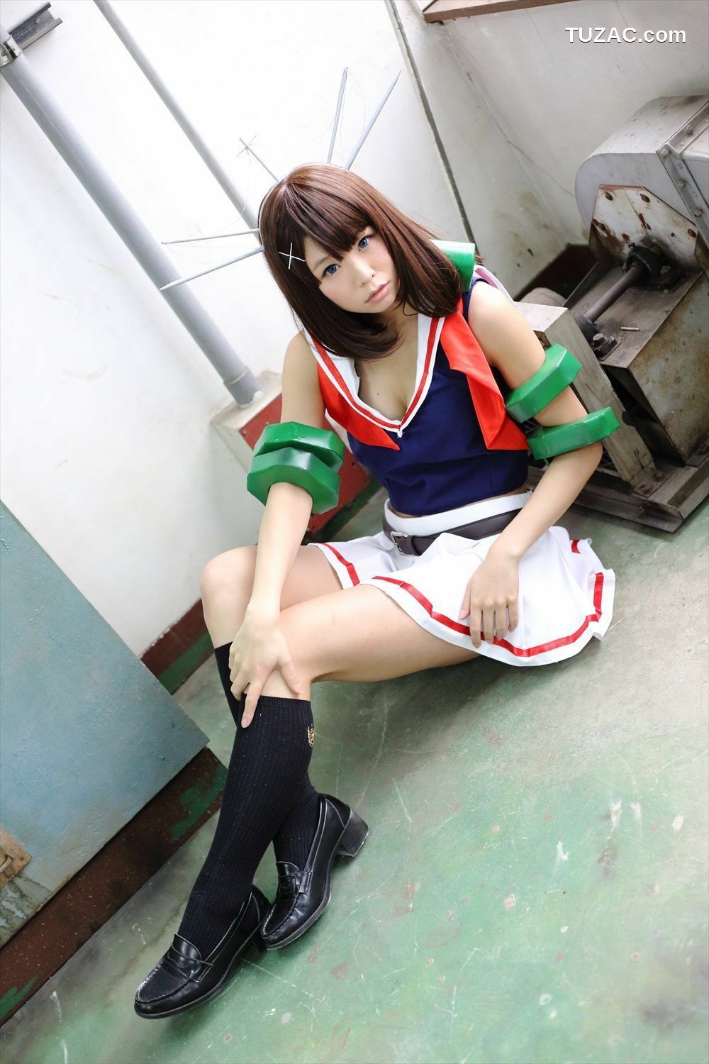 日本CosPlay_五木あきら《艦隊これくしょん》島風+鳥海+青葉 写真集[100P]