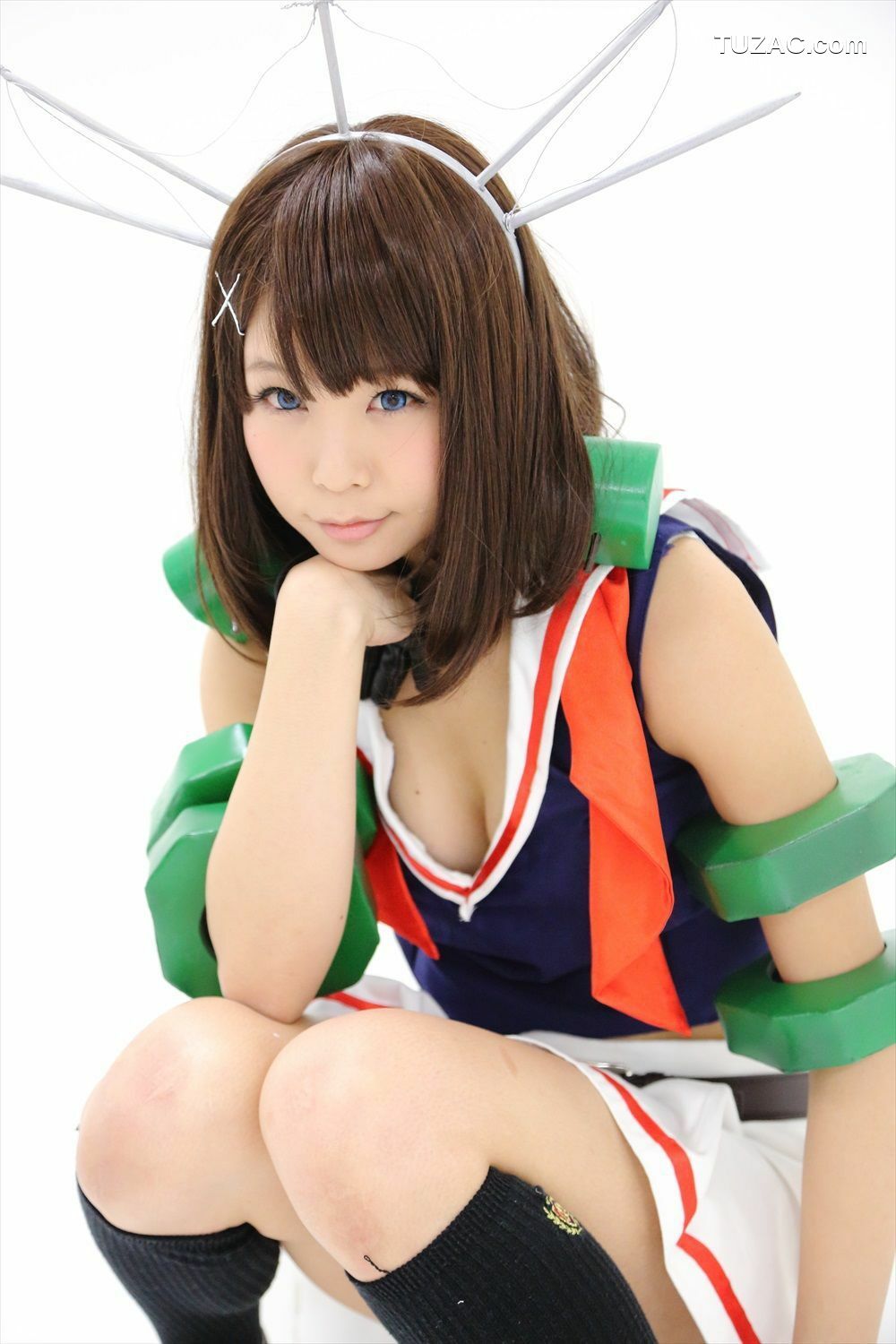 日本CosPlay_五木あきら《艦隊これくしょん》島風+鳥海+青葉 写真集[100P]
