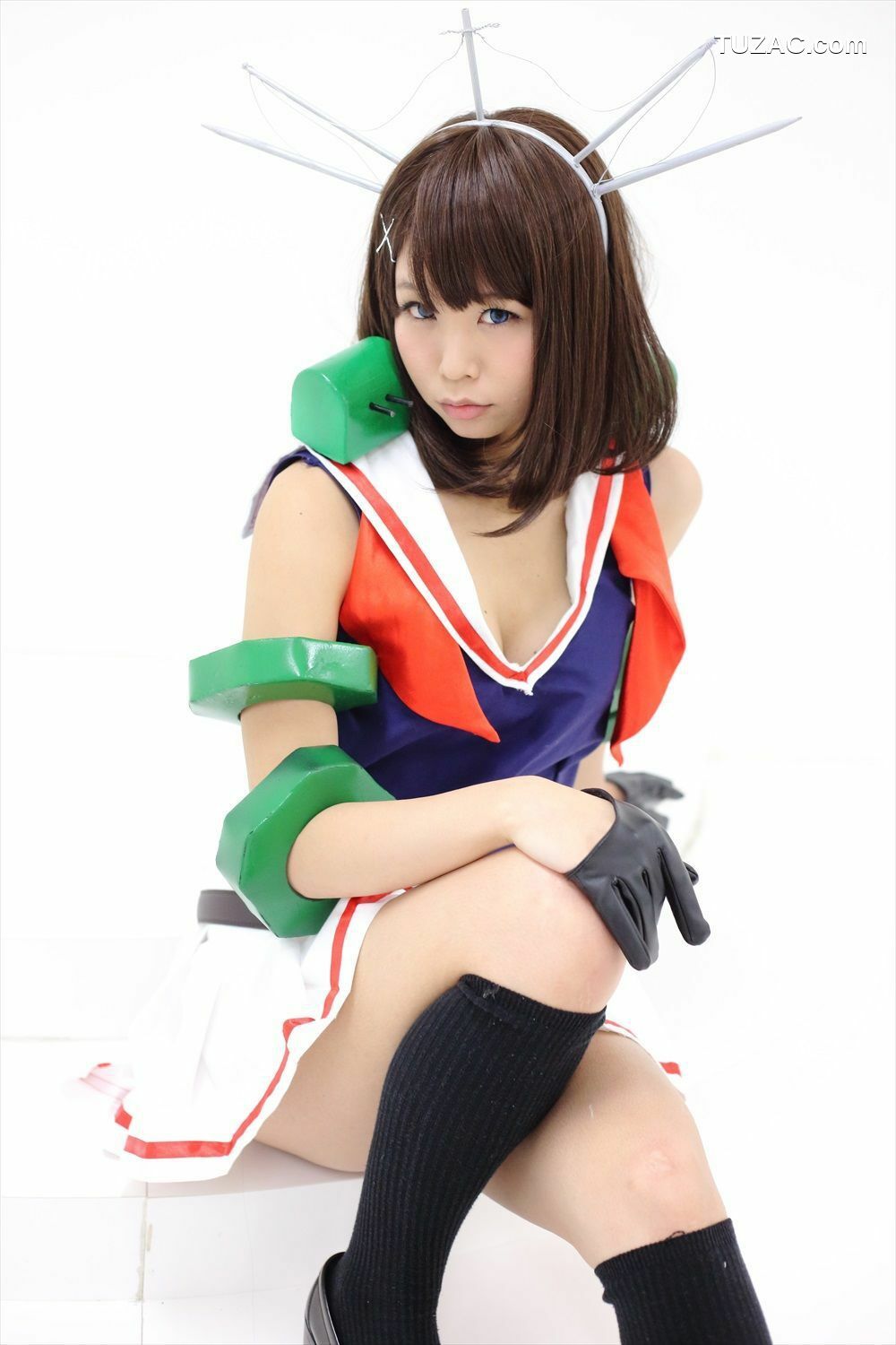 日本CosPlay_五木あきら《艦隊これくしょん》島風+鳥海+青葉 写真集[100P]