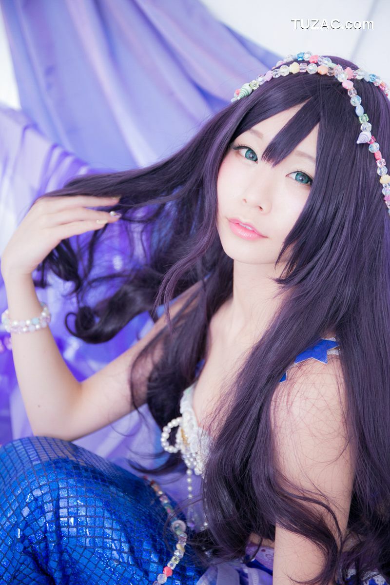 日本CosPlay_五木昶《Love Live!》園田海未 mermaid 写真集[100P]