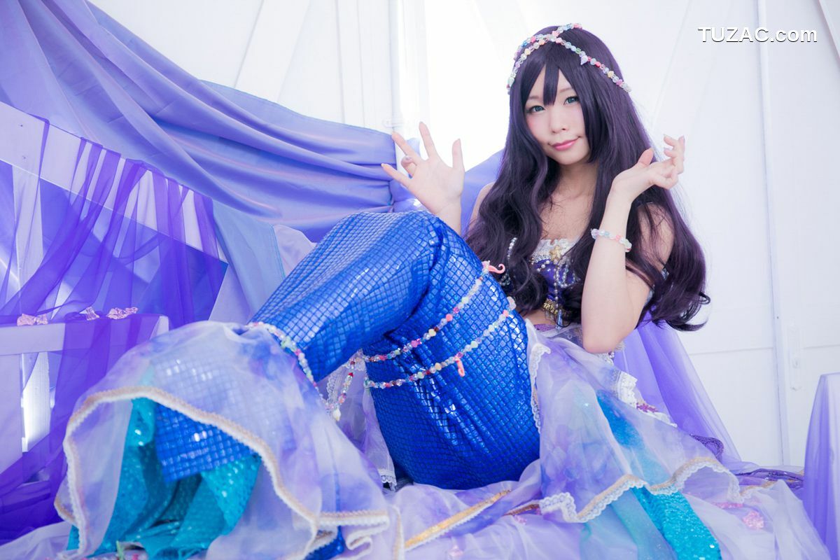 日本CosPlay_五木昶《Love Live!》園田海未 mermaid 写真集[100P]
