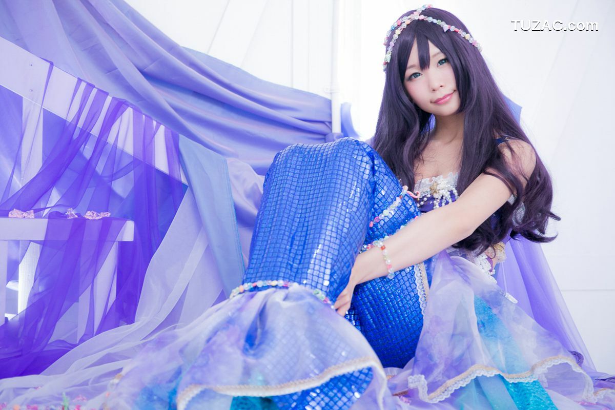 日本CosPlay_五木昶《Love Live!》園田海未 mermaid 写真集[100P]