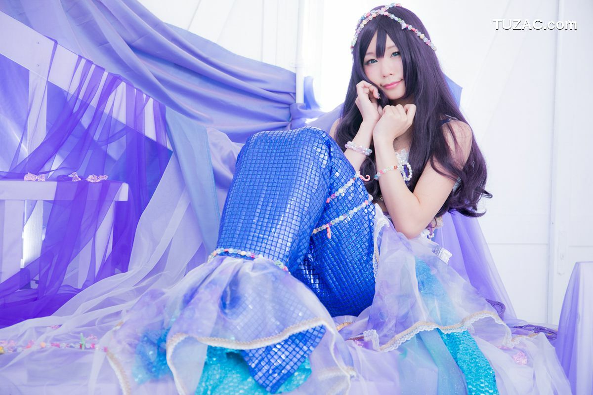 日本CosPlay_五木昶《Love Live!》園田海未 mermaid 写真集[100P]