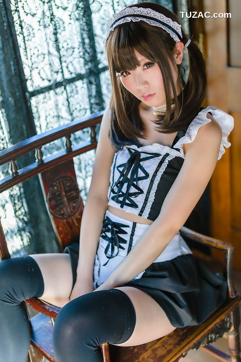日本CosPlay_倉坂くるる Kurasaka Kururu 《～オリジナルメイド～》 写真集[50P]