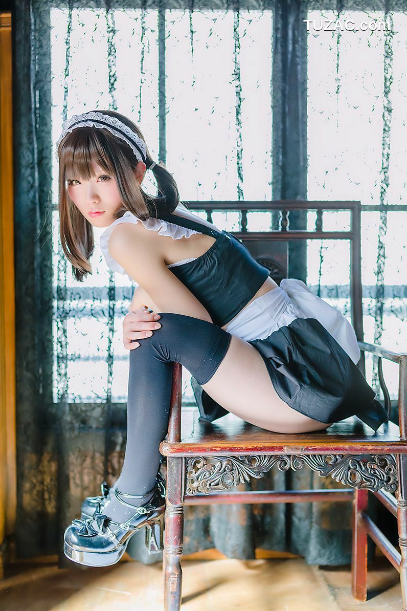 日本CosPlay_倉坂くるる Kurasaka Kururu 《～オリジナルメイド～》 写真集[50P]