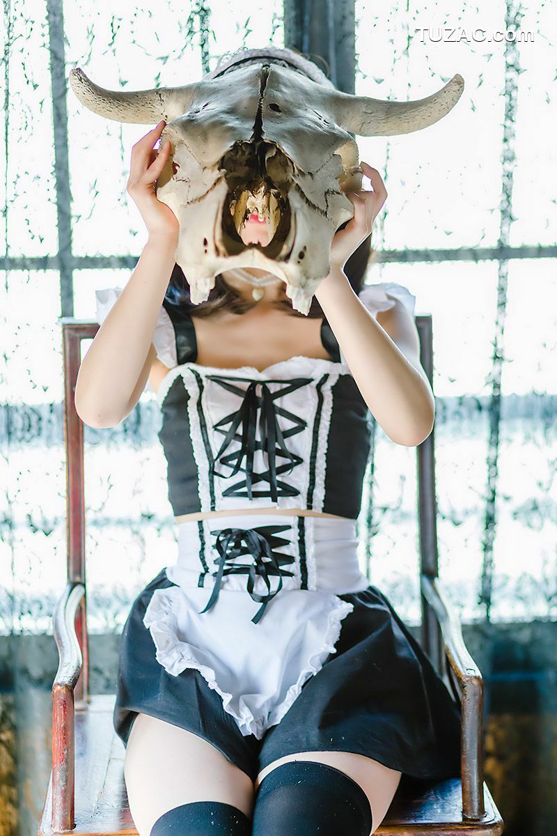 日本CosPlay_倉坂くるる Kurasaka Kururu 《～オリジナルメイド～》 写真集[50P]