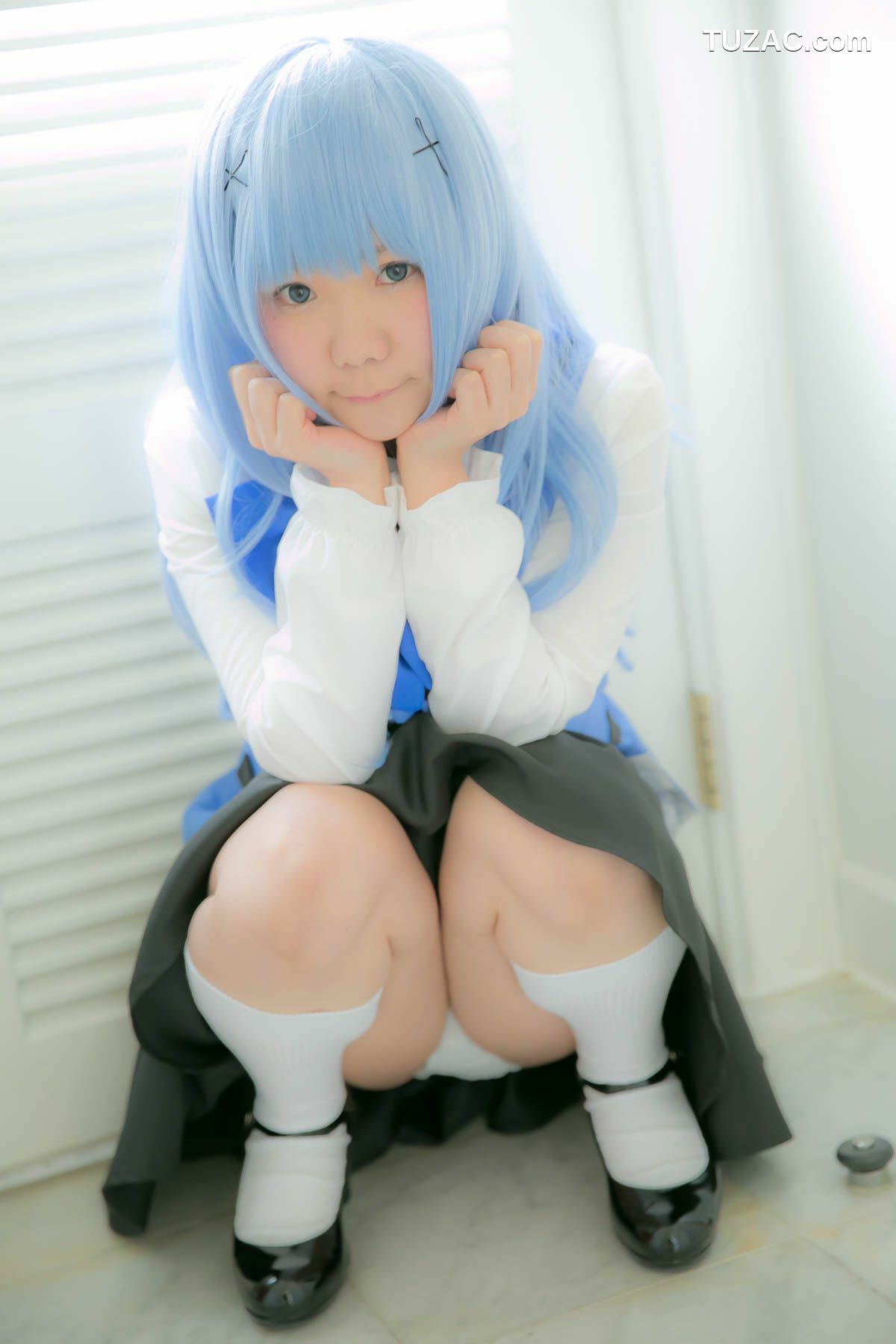 日本CosPlay_兎丘なこ (Ukyuu Nako) 《ご注文はうさぎですか？》香風智乃 写真集[95P]