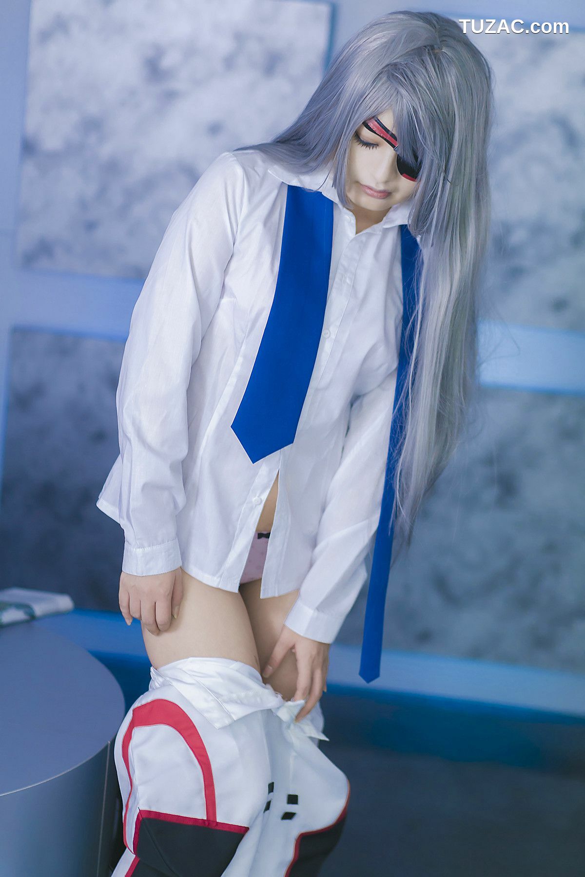 日本CosPlay_円ちゃみ 《Infinite Stratos》Laura Bodewig 写真集[100P]