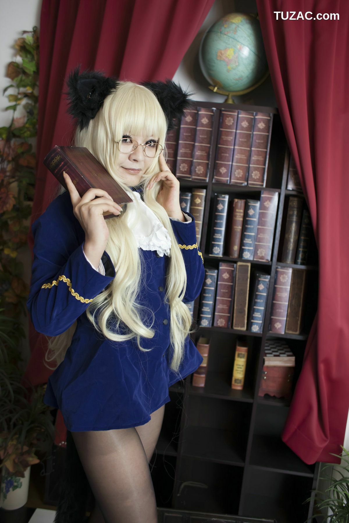 日本CosPlay_円ちゃみ 《Strike Witches》Perrine-H. Clostermann 写真集[100P]