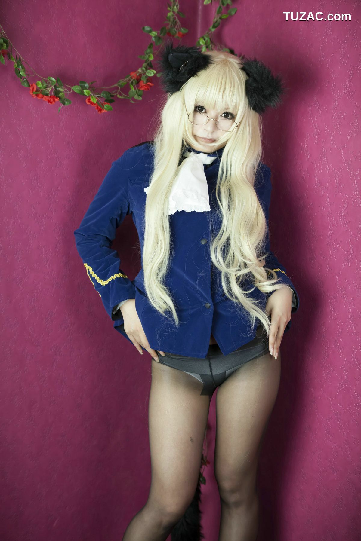 日本CosPlay_円ちゃみ 《Strike Witches》Perrine-H. Clostermann 写真集[100P]