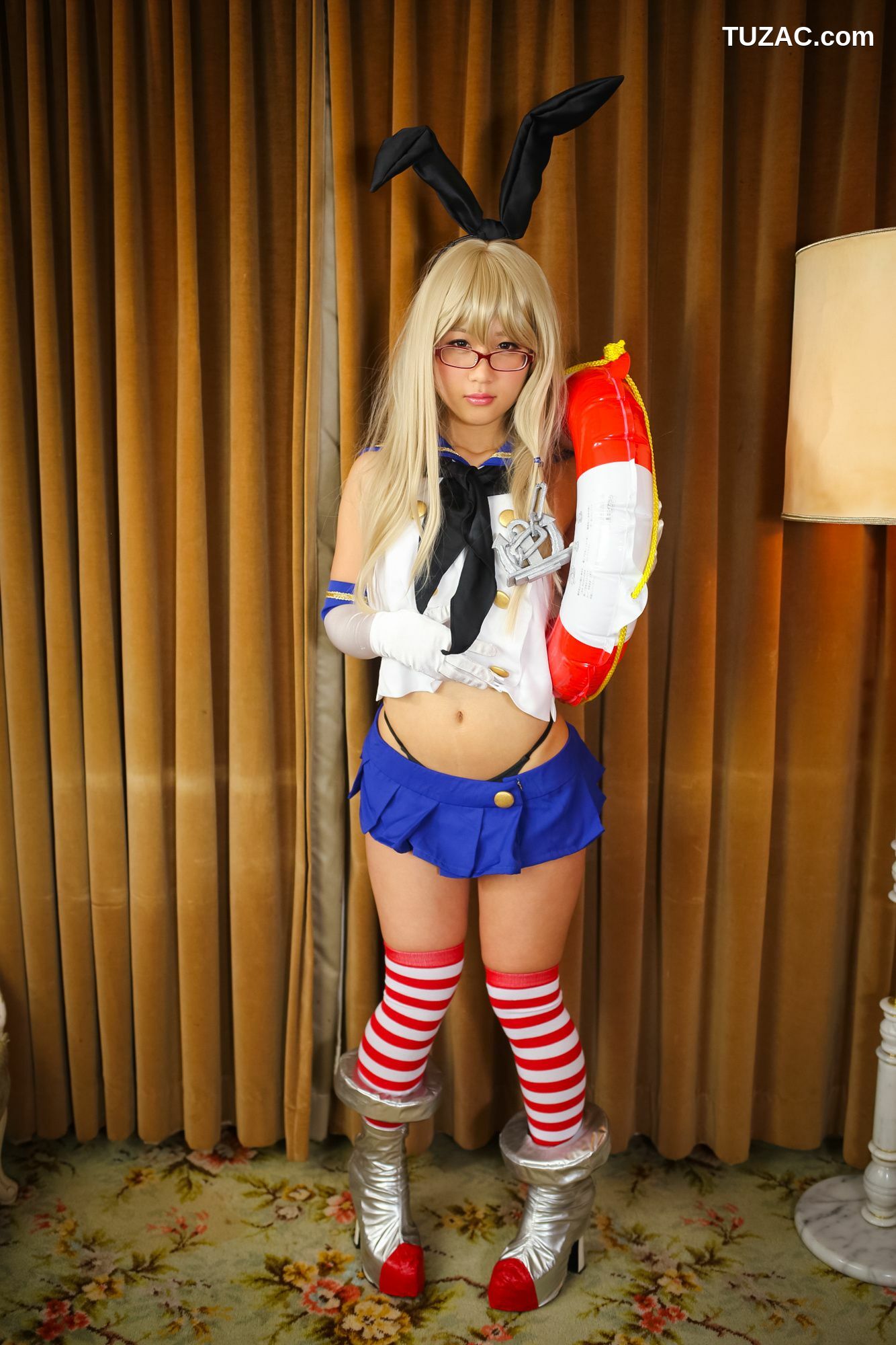 日本CosPlay_北見えり (北见绘里) 《艦隊これくしょん》島風 写真集