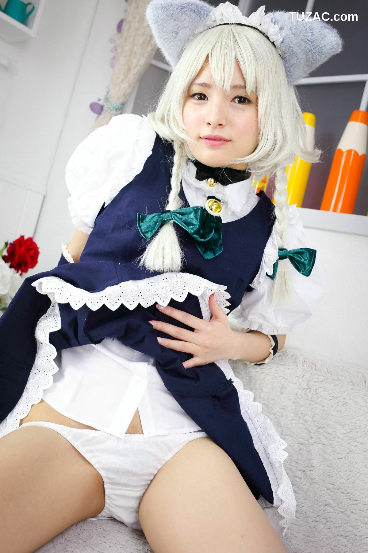 日本CosPlay_坂口みほの《東方Project》十六夜咲夜 2  写真集[66P]