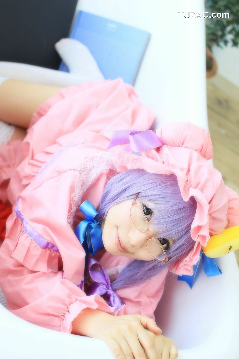 日本CosPlay_天使みゅ (Tenshi Myu) 《東方Project》Patchouli Knowledge 2  写真集[120P]