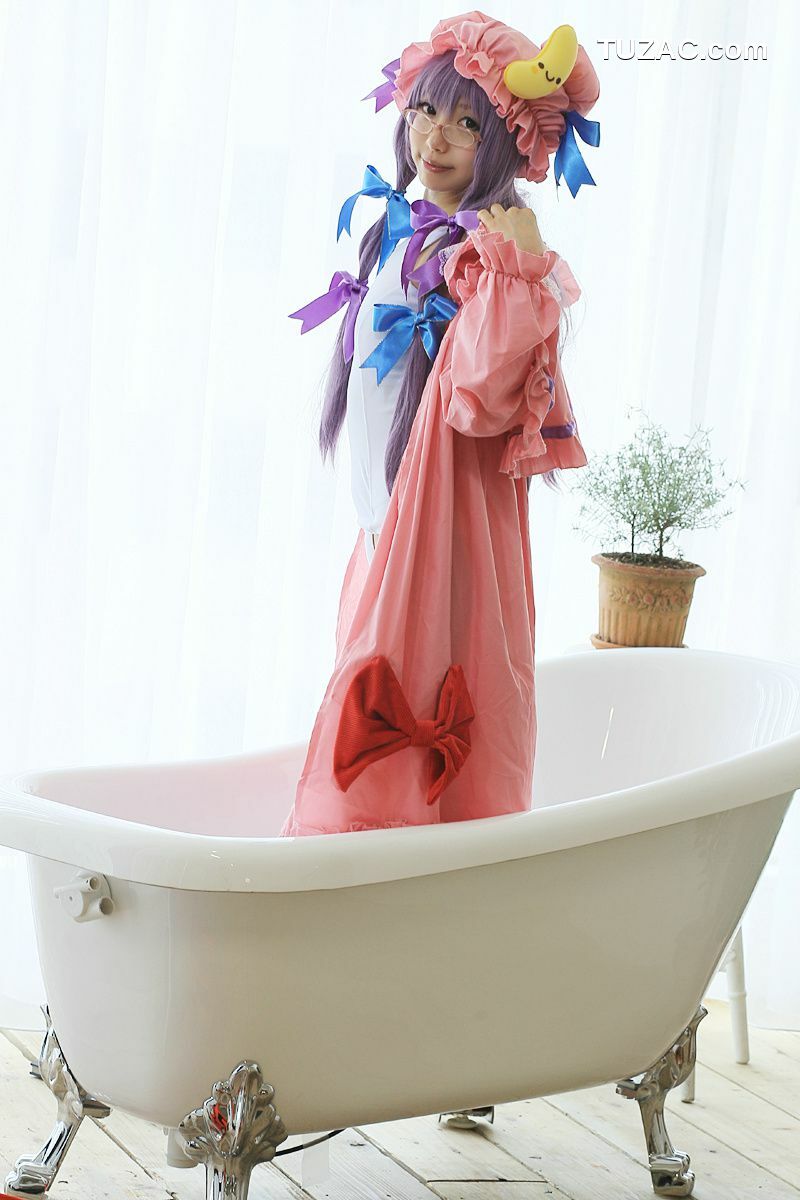 日本CosPlay_天使みゅ (Tenshi Myu) 《東方Project》Patchouli Knowledge 2  写真集[120P]