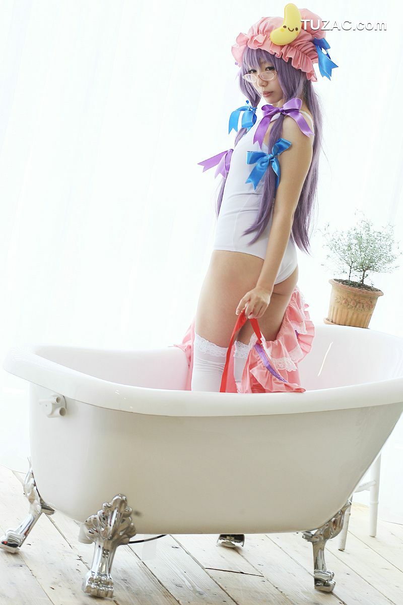 日本CosPlay_天使みゅ (Tenshi Myu) 《東方Project》Patchouli Knowledge 2  写真集[120P]