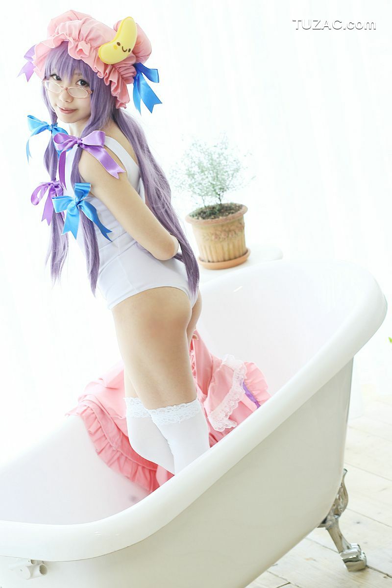 日本CosPlay_天使みゅ (Tenshi Myu) 《東方Project》Patchouli Knowledge 2  写真集[120P]